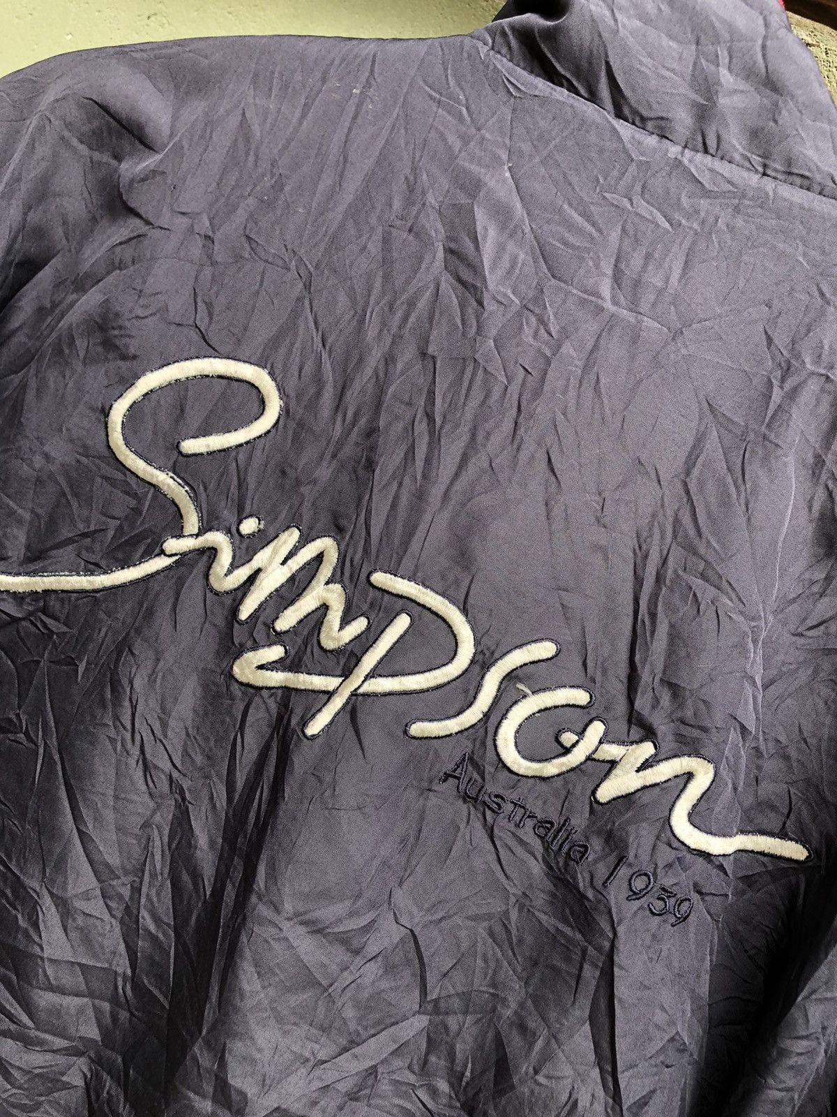 Vintage Simpson Reversible Jacket Embroidery design