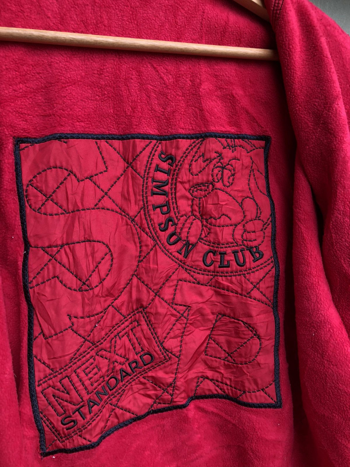 Vintage Simpson Reversible Jacket Embroidery design