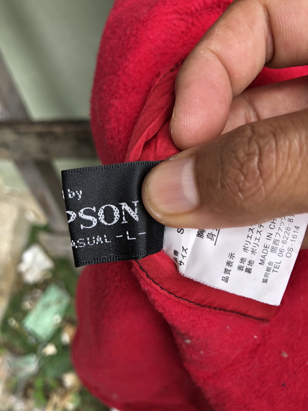 Vintage Simpson Reversible Jacket Embroidery design
