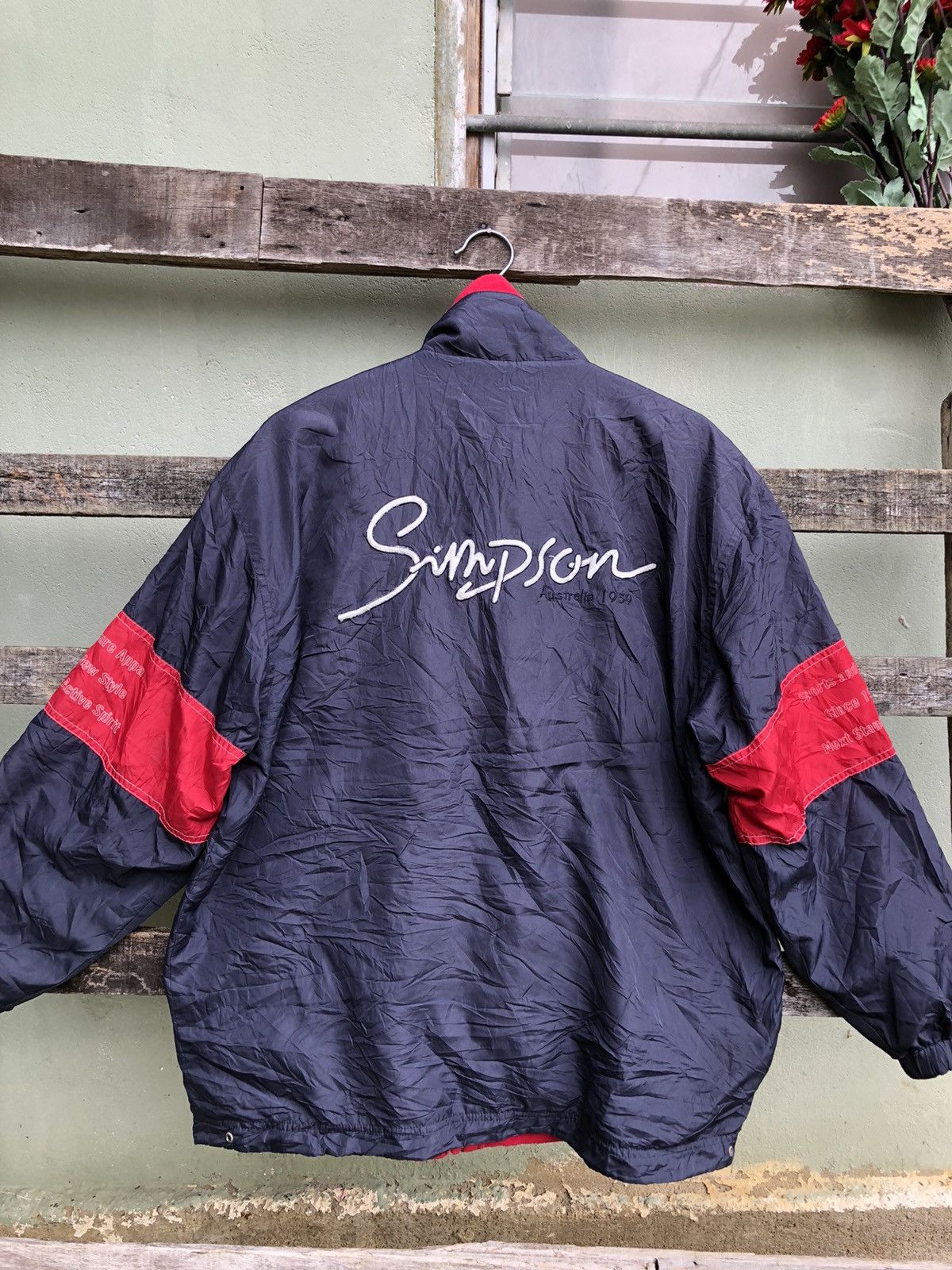 Vintage Simpson Reversible Jacket Embroidery design