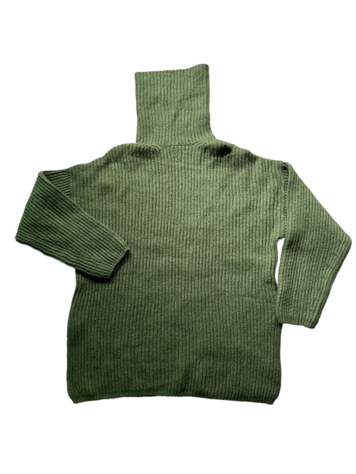 Acne Studios Chunky Oversize Wool Turtle Neck Sweater Size US S / EU 44-46 / 1 - 1 Thumbnail