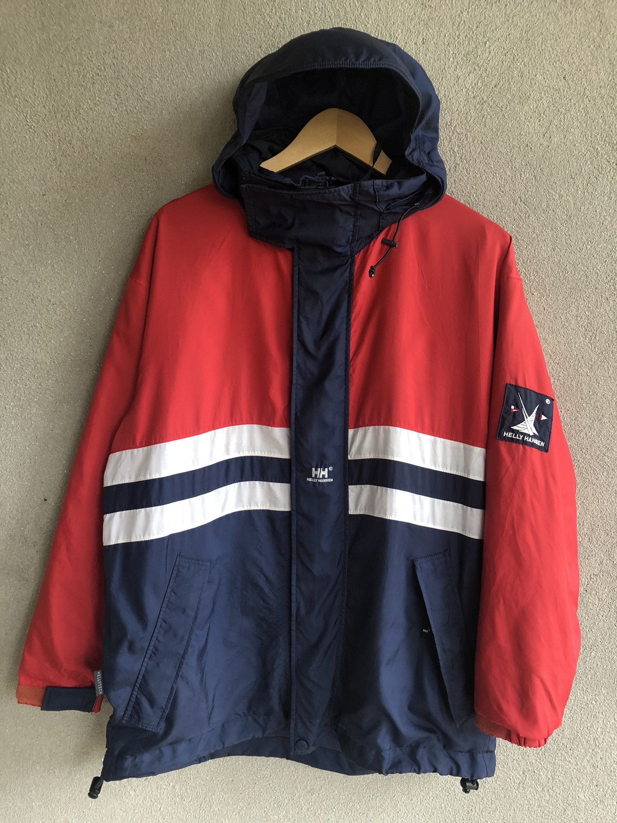 Helly Hansen × Japanese Brand × Vintage Vintage 90s HELLY HANSEN Jacket hoodie Size US S / EU 44-46 / 1 - 1 Thumbnail