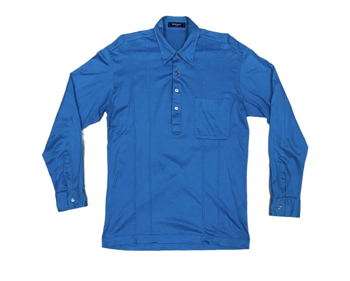 Vintage YVES SAINT LAURENT Tricots Polo Shir