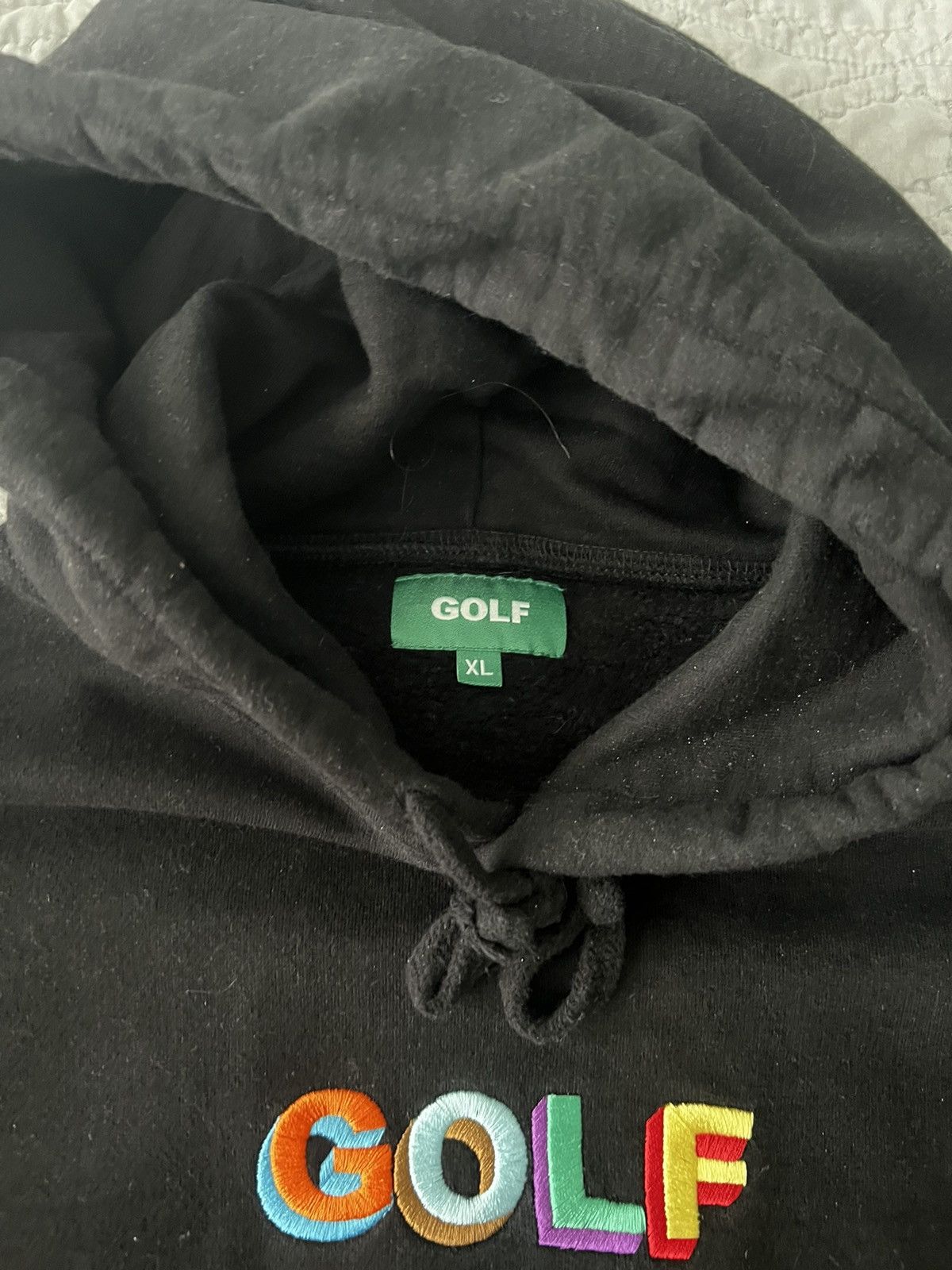 【国内発送】GOLF WANG/マルチ3Dロゴフーディ GOLF WANG（ゴルフワン）の「GOLFWANG/ゴルフワン/マルチカラー