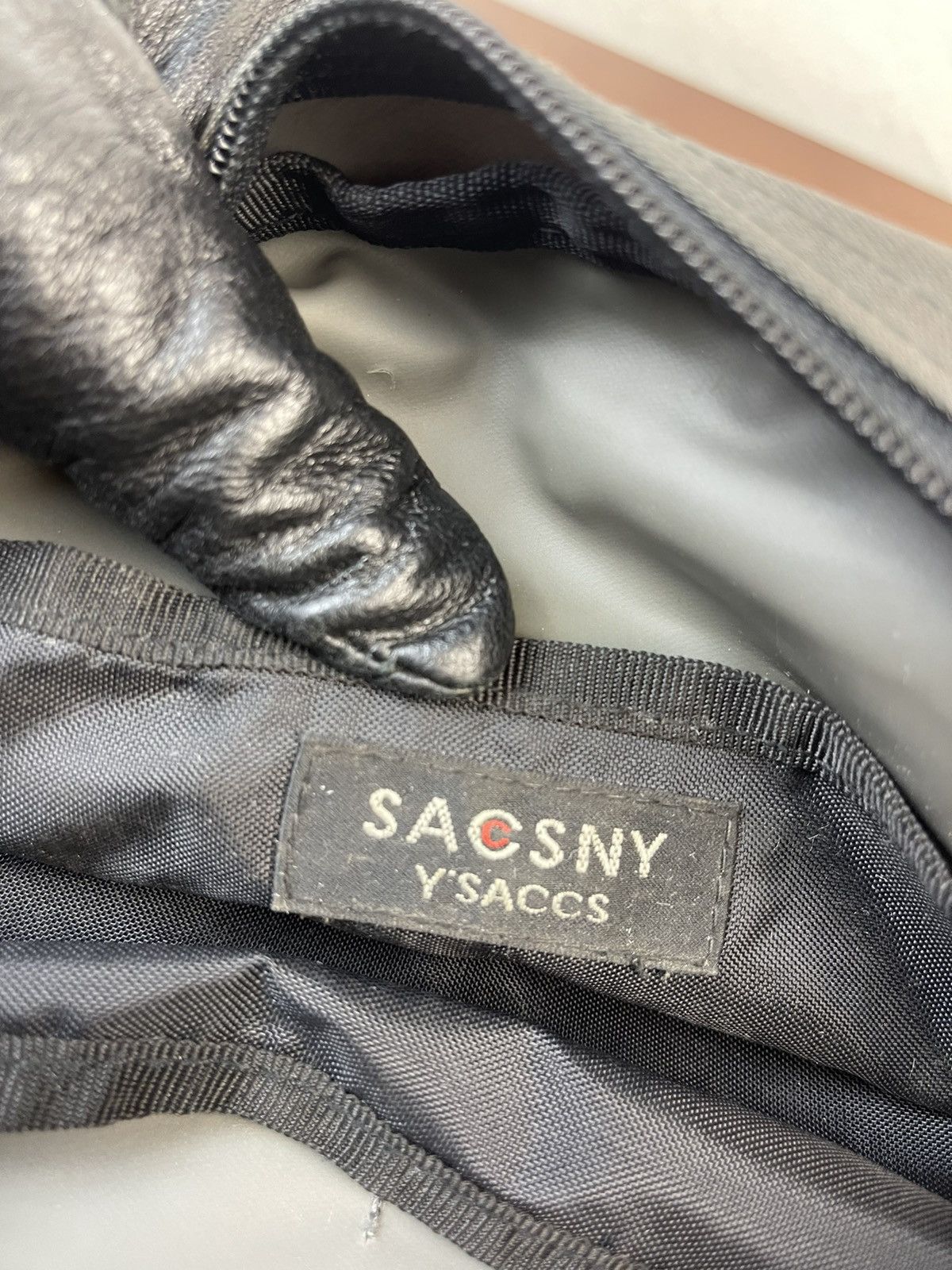 Yohji Yamamoto Y'saccs Sacsny By Yohji Yamamoto Cross Body Bag Size ONE SIZE - 12 Thumbnail
