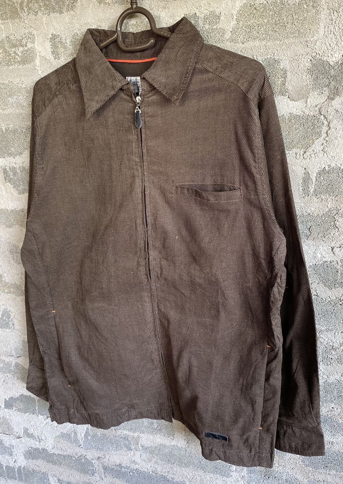 Kansai Yamamoto Vintage Kansai Yamamoto Zip Up Long Sleeve Shirt Size US M / EU 48-50 / 2 - 5 Thumbnail