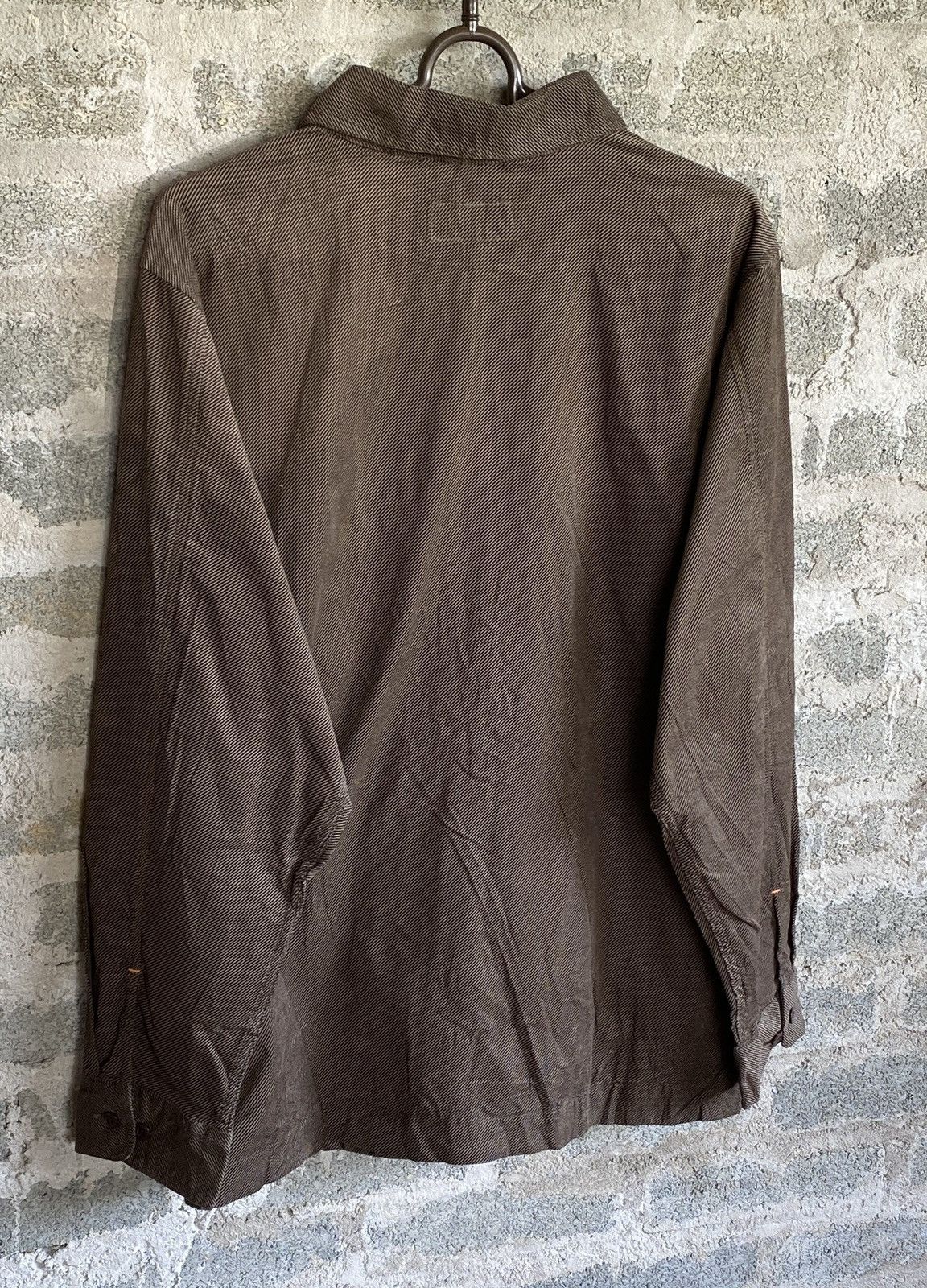 Kansai Yamamoto Vintage Kansai Yamamoto Zip Up Long Sleeve Shirt Size US M / EU 48-50 / 2 - 8 Thumbnail