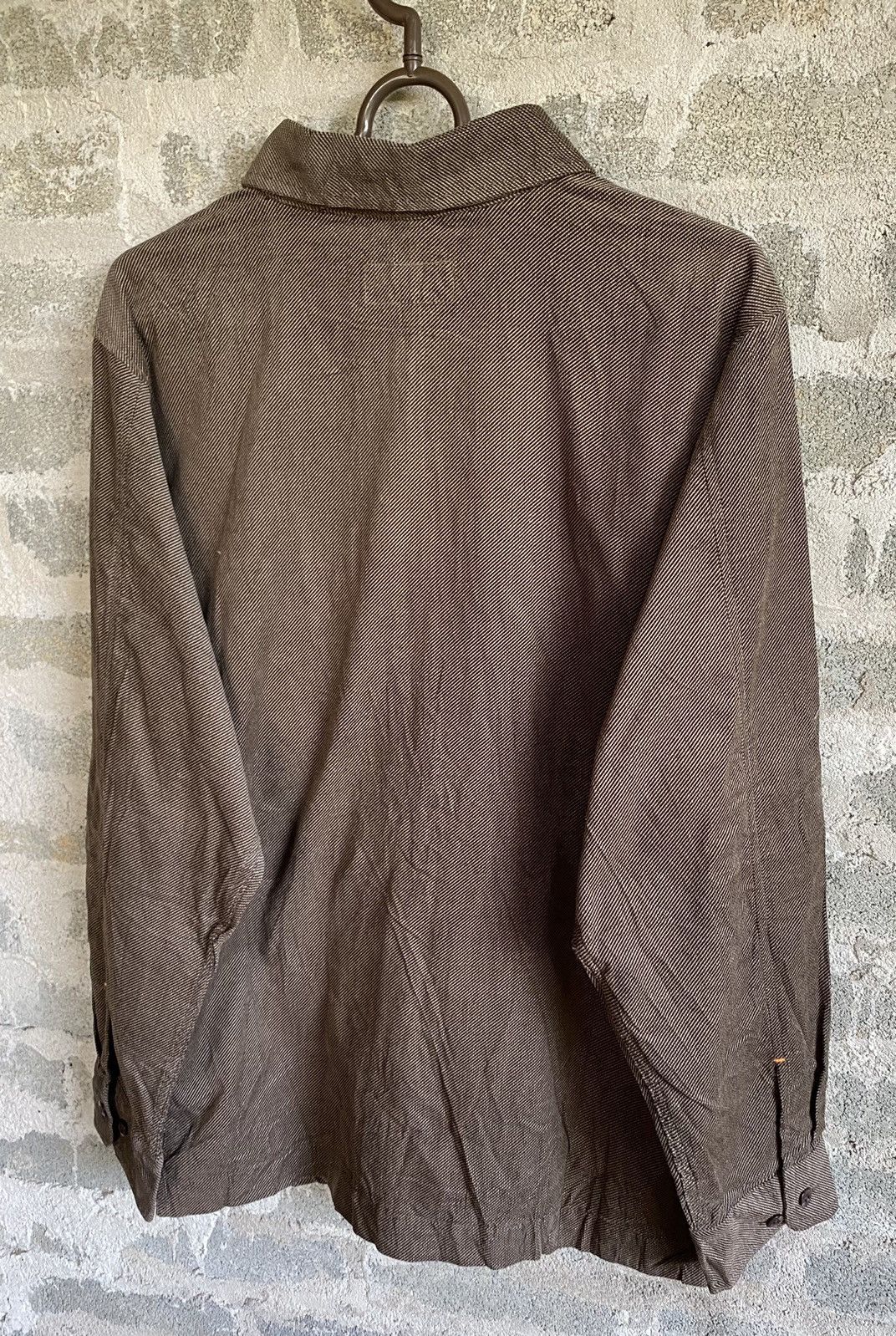 Kansai Yamamoto Vintage Kansai Yamamoto Zip Up Long Sleeve Shirt Size US M / EU 48-50 / 2 - 7 Thumbnail