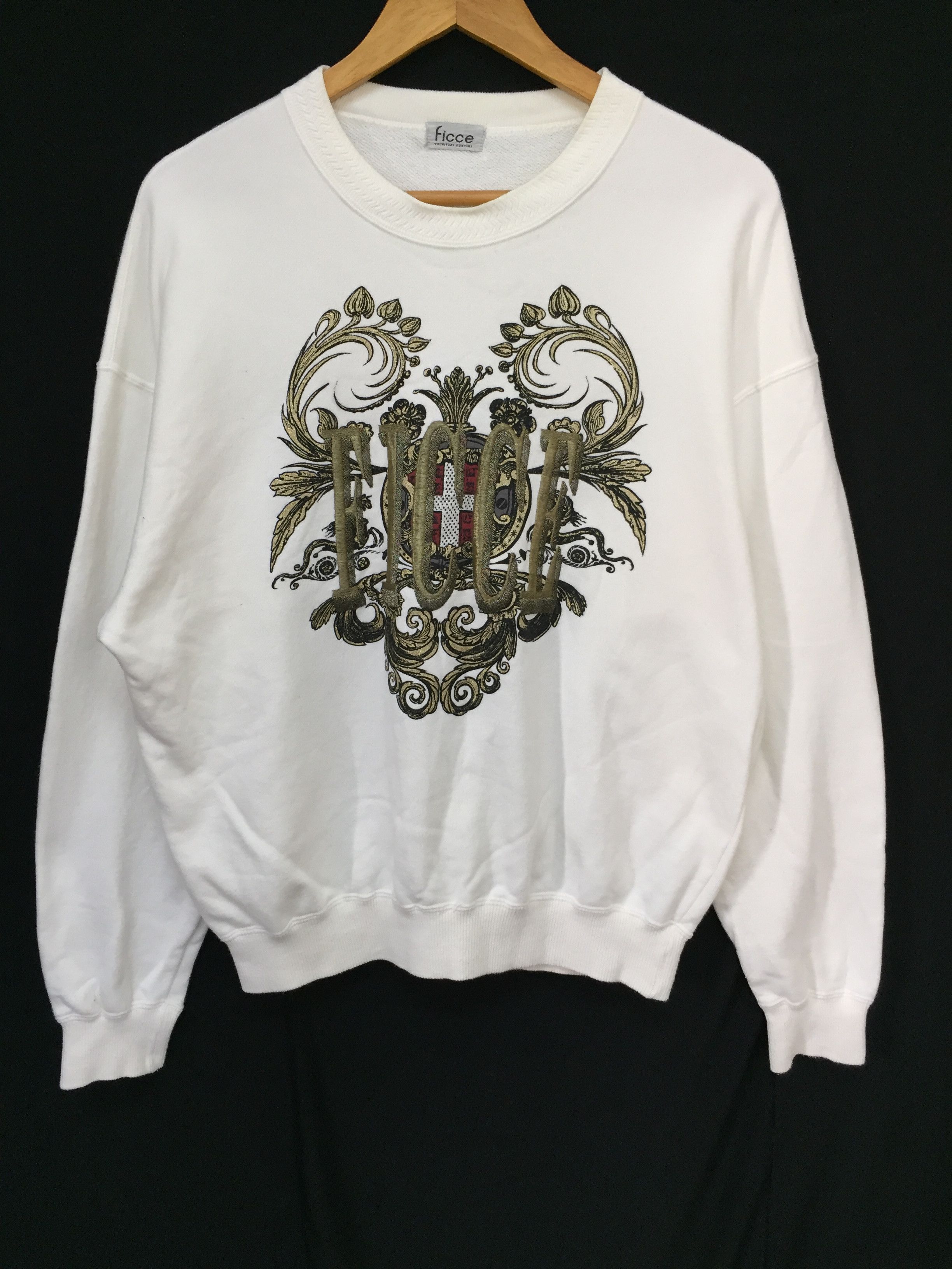 Yoshiyuki Konishi 90's FICCE Yoshiyuki Konishi embordered cross logo Size US M / EU 48-50 / 2 - 3 Thumbnail