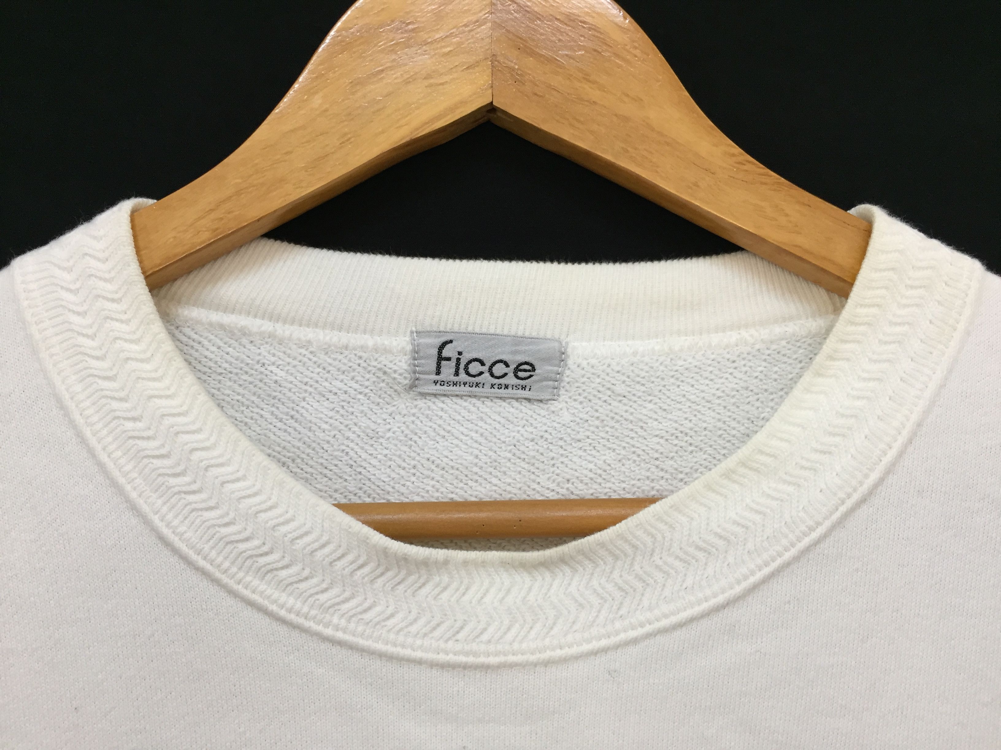 Yoshiyuki Konishi 90's FICCE Yoshiyuki Konishi embordered cross logo Size US M / EU 48-50 / 2 - 8 Thumbnail