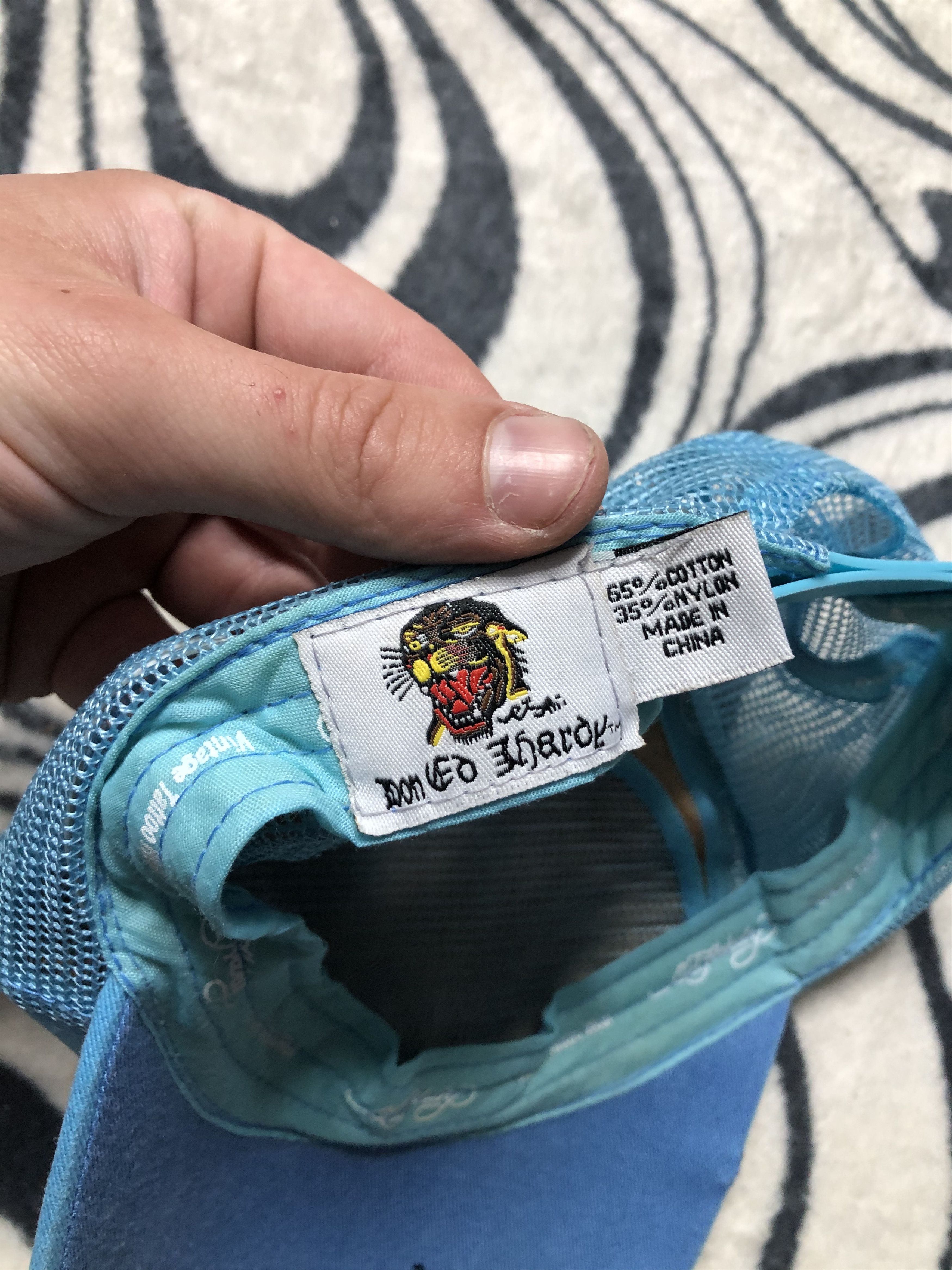 Christian Audigier × Ed Hardy × Vintage Ed Hardy by Christian Audigier Vintage Mens Hat Cap Size ONE SIZE - 3 Thumbnail