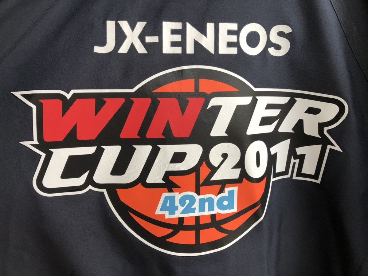 Vintage NIKE windbreaker Winter cup 2011 Size US XL / EU 56 / 4 - 4 Thumbnail