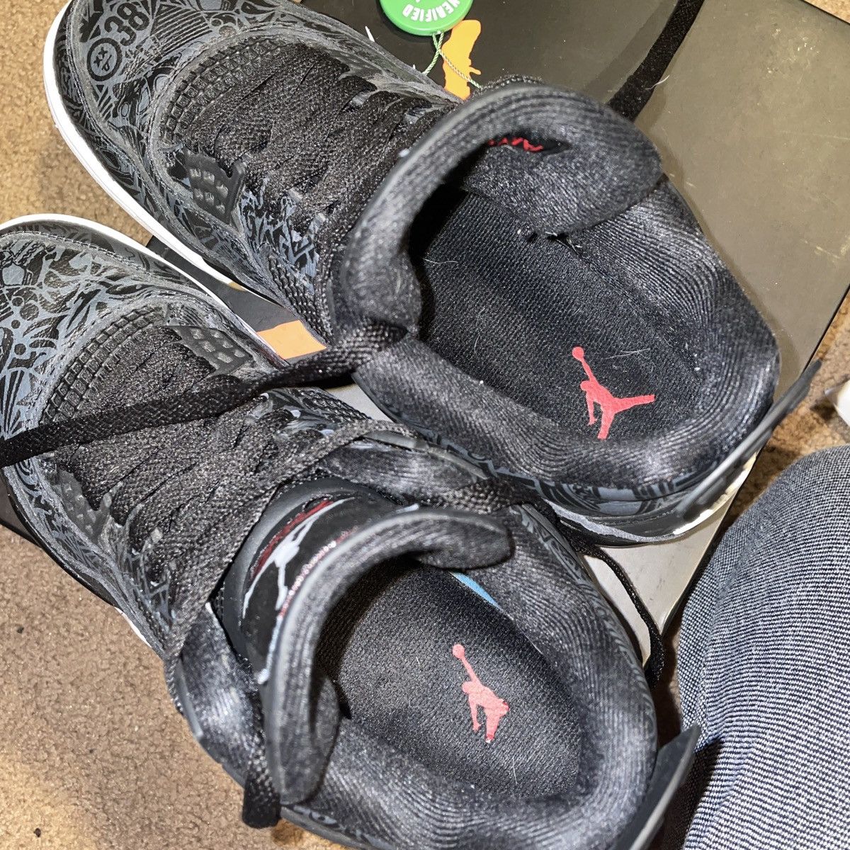 Jordan Brand × Nike Air Jordan 4 Retro Laser - 30th Anniversary 2019 Size US 9 / EU 42 - 5 Thumbnail
