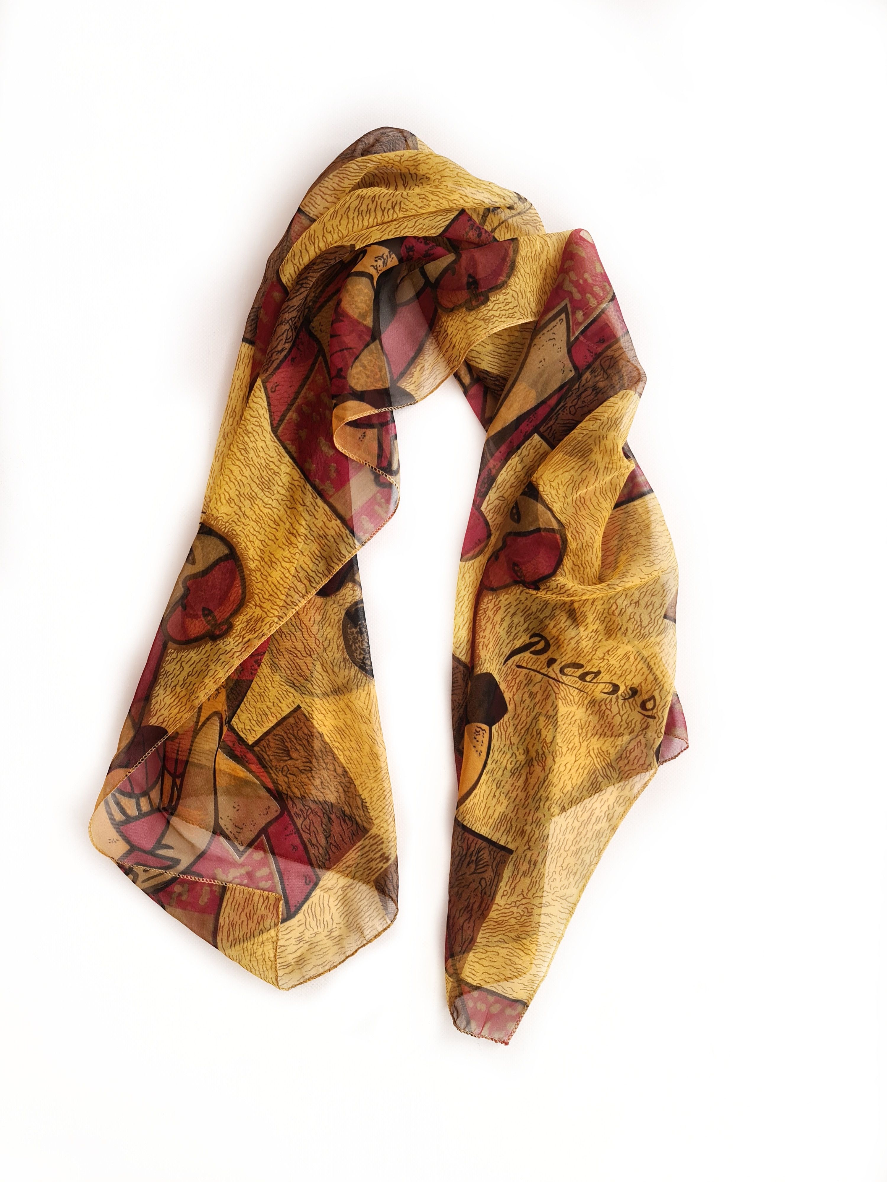 Paloma Picasso Picasso scarf art Paloma Picasso Size ONE SIZE - 3 Thumbnail