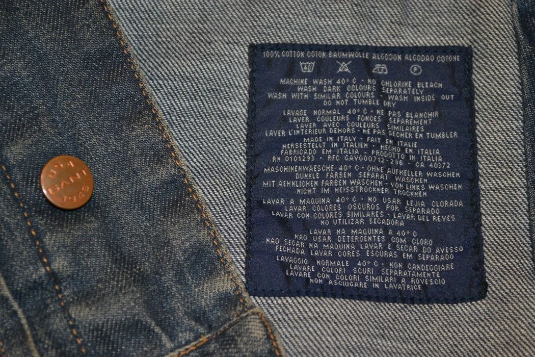 Gant GANT Denim Jacket Size US L / EU 52-54 / 3 - 6 Thumbnail