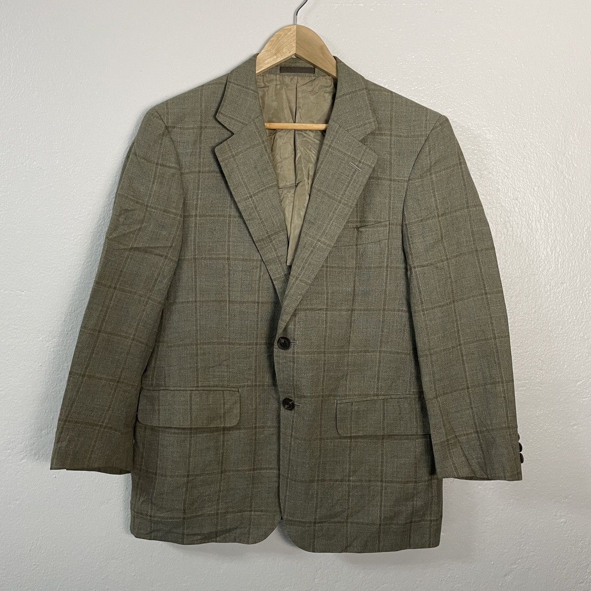 Burberry Vintage Burberry Checkered Coat Jacket Size US M / EU 48-50 / 2 - 1 Thumbnail