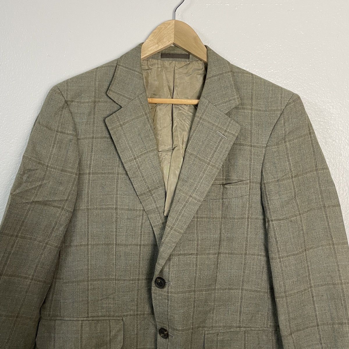 Burberry Vintage Burberry Checkered Coat Jacket Size US M / EU 48-50 / 2 - 4 Thumbnail