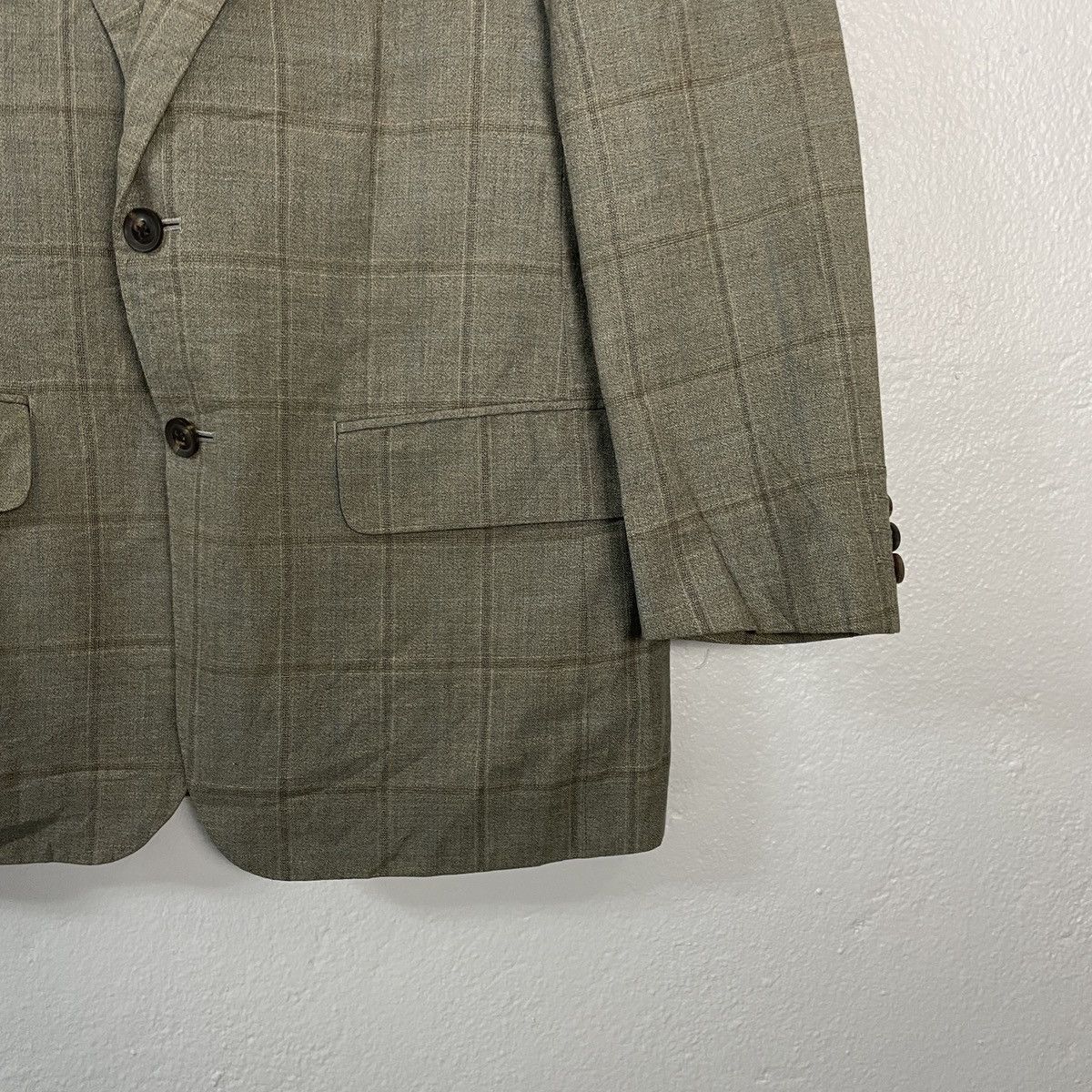 Burberry Vintage Burberry Checkered Coat Jacket Size US M / EU 48-50 / 2 - 2 Thumbnail