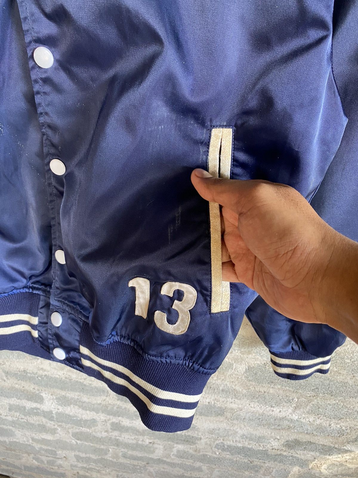 Descente × Vintage Vintage Descente Japanese Varsity Jacket Size US M / EU 48-50 / 2 - 7 Thumbnail