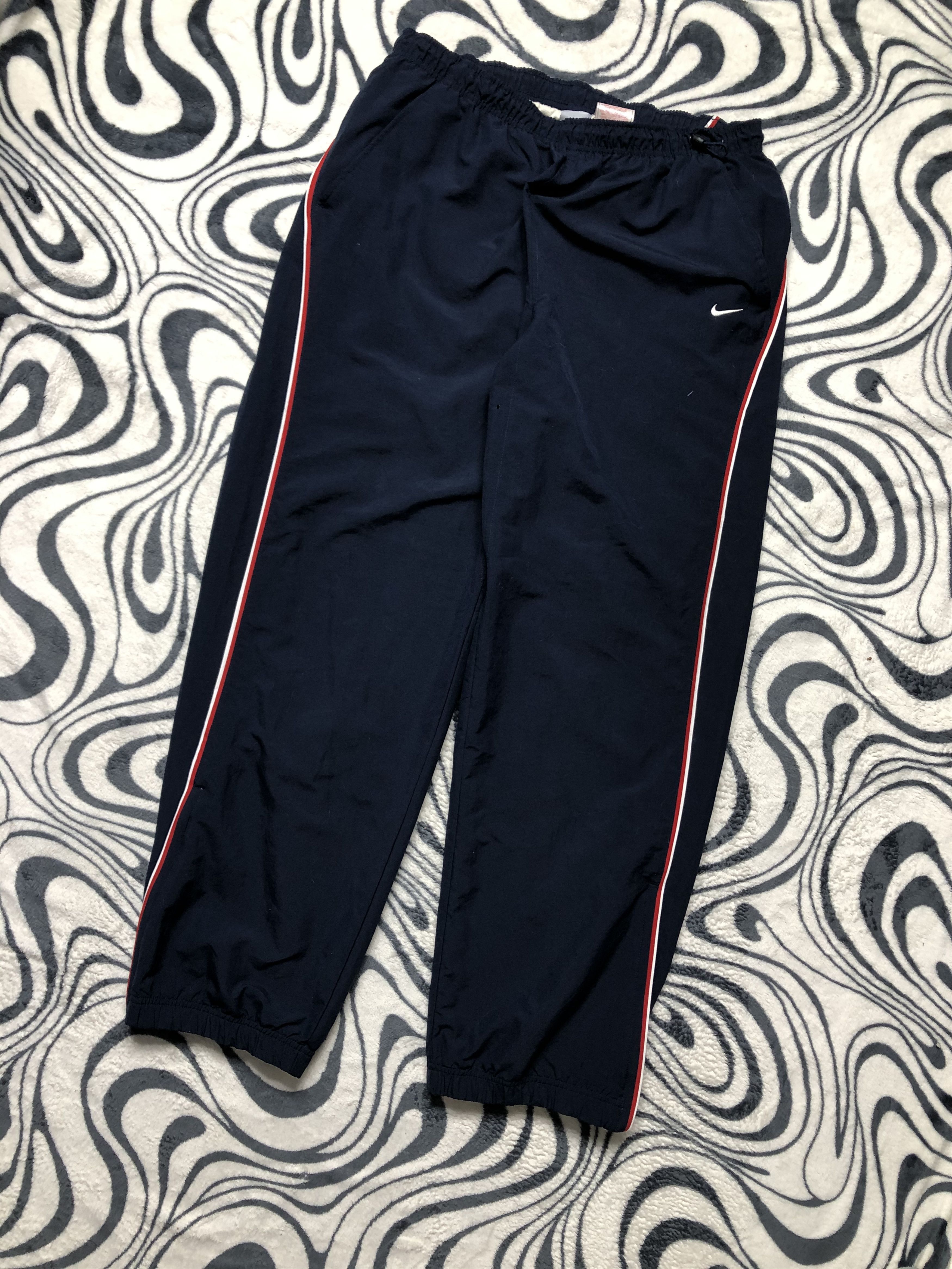 Nike Nike Vintage Mens Nylon Pants Drill Y2K Size US 36 / EU 52 - 1 Thumbnail