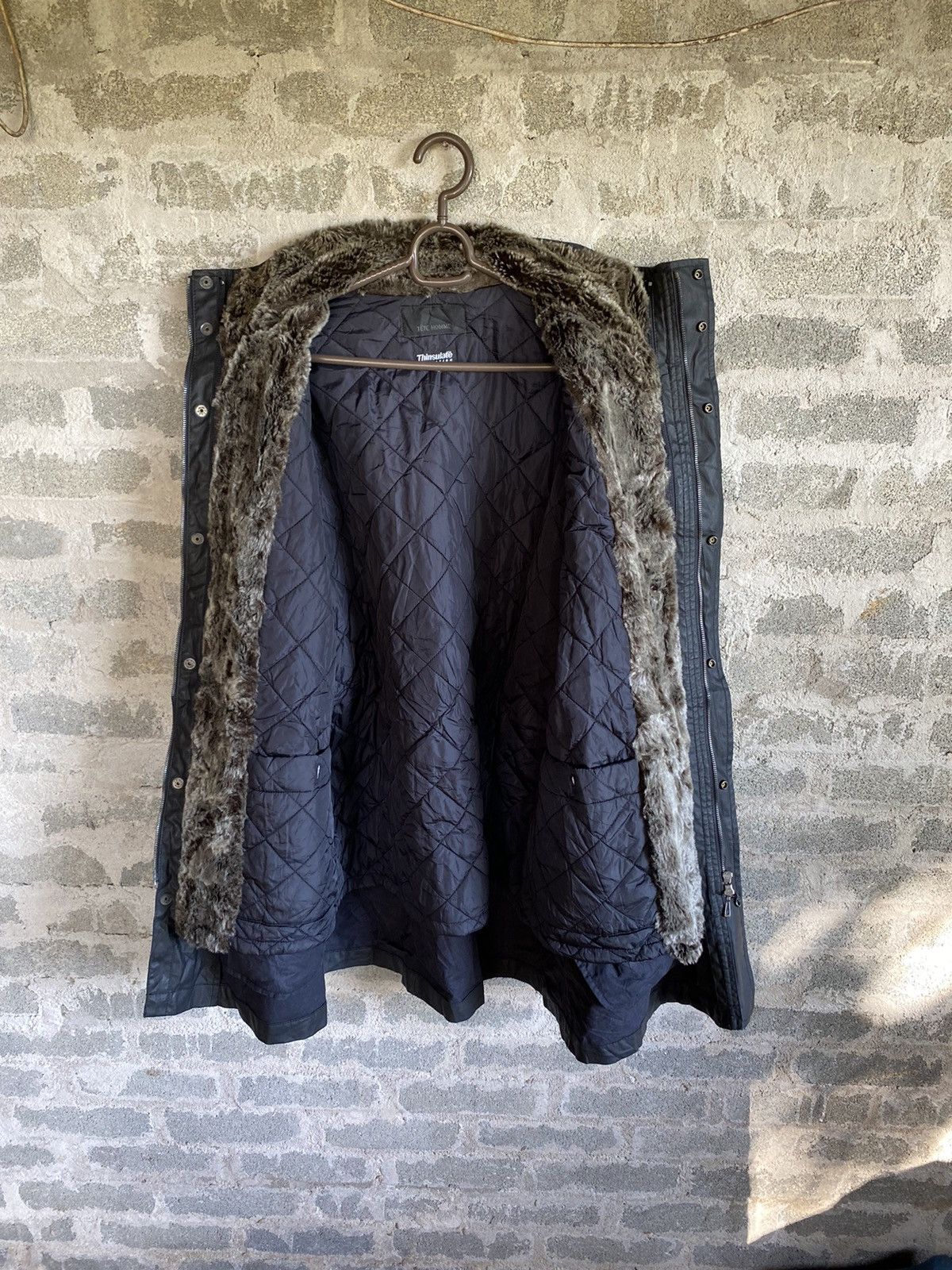 Issey Miyake Tete Homme Thinsulate Barbour Duxbury Jacket Size US L / EU 52-54 / 3 - 8 Thumbnail