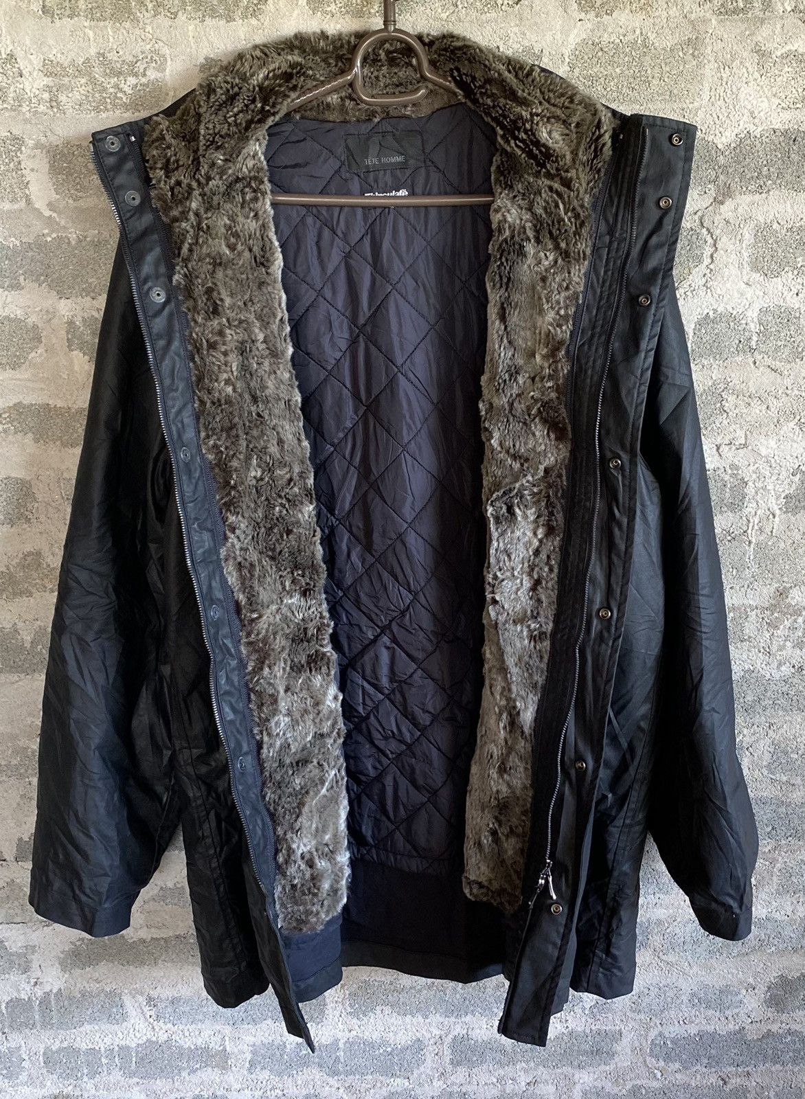 Issey Miyake Tete Homme Thinsulate Barbour Duxbury Jacket Size US L / EU 52-54 / 3 - 9 Thumbnail