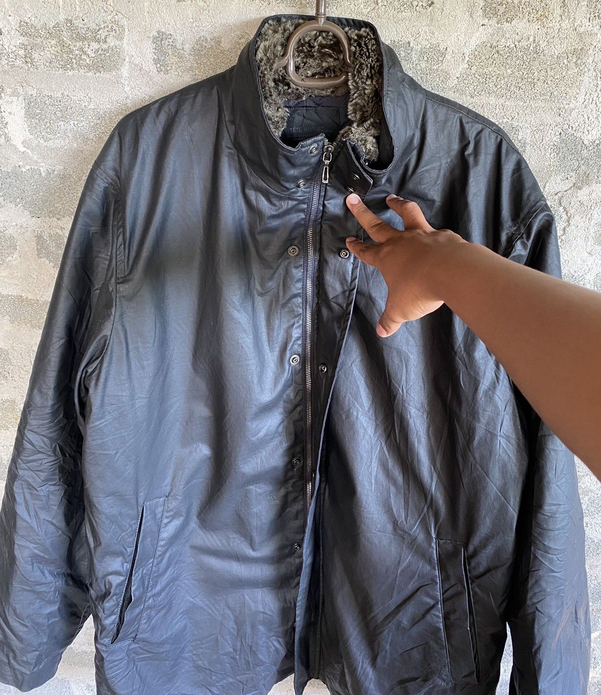 Issey Miyake Tete Homme Thinsulate Barbour Duxbury Jacket Size US L / EU 52-54 / 3 - 7 Thumbnail