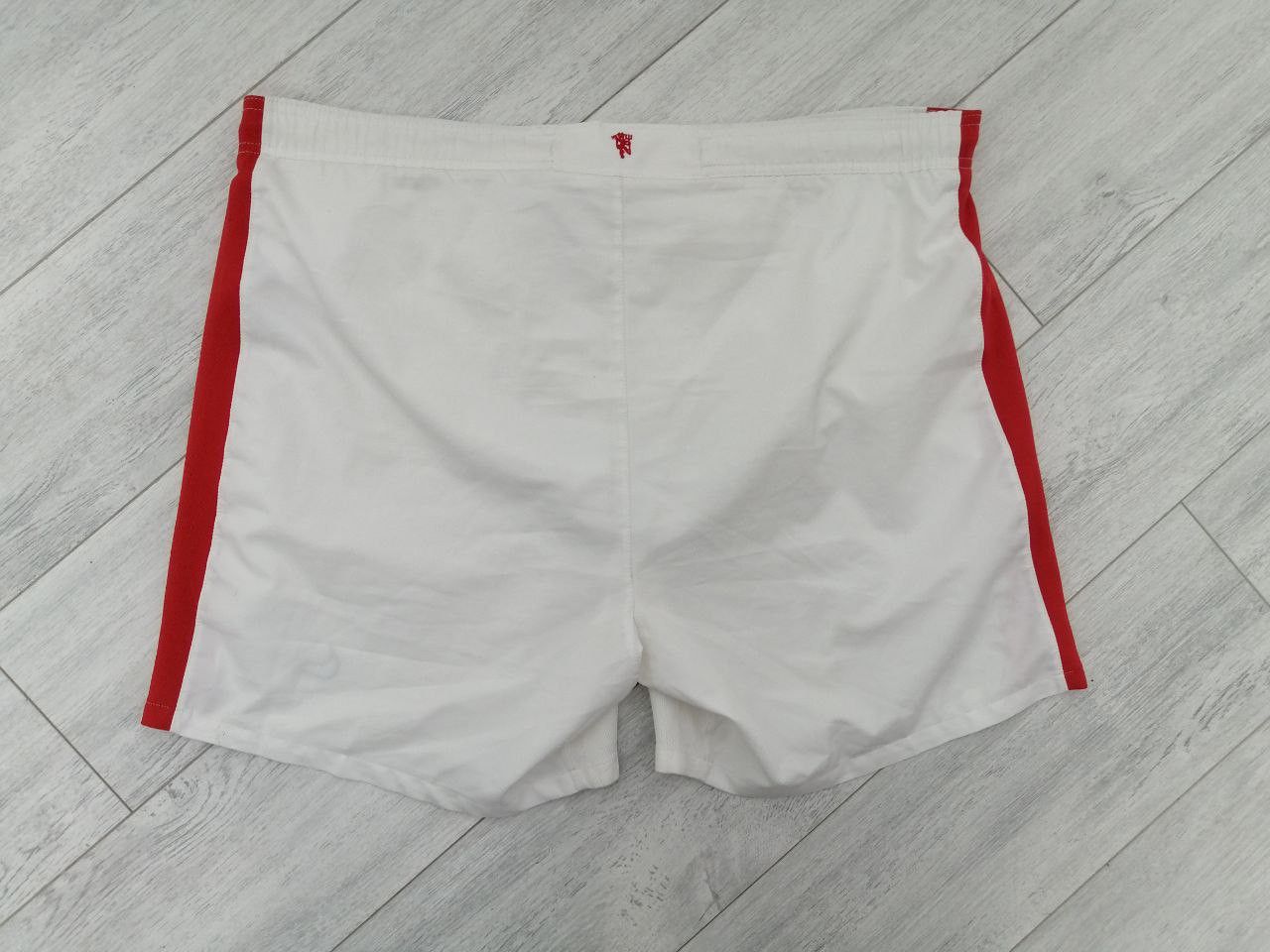 Nike × Vintage NIKE MANCHESTER UNITED 2010 HOME SHORT WHITE Size US 34 / EU 50 - 2 Thumbnail