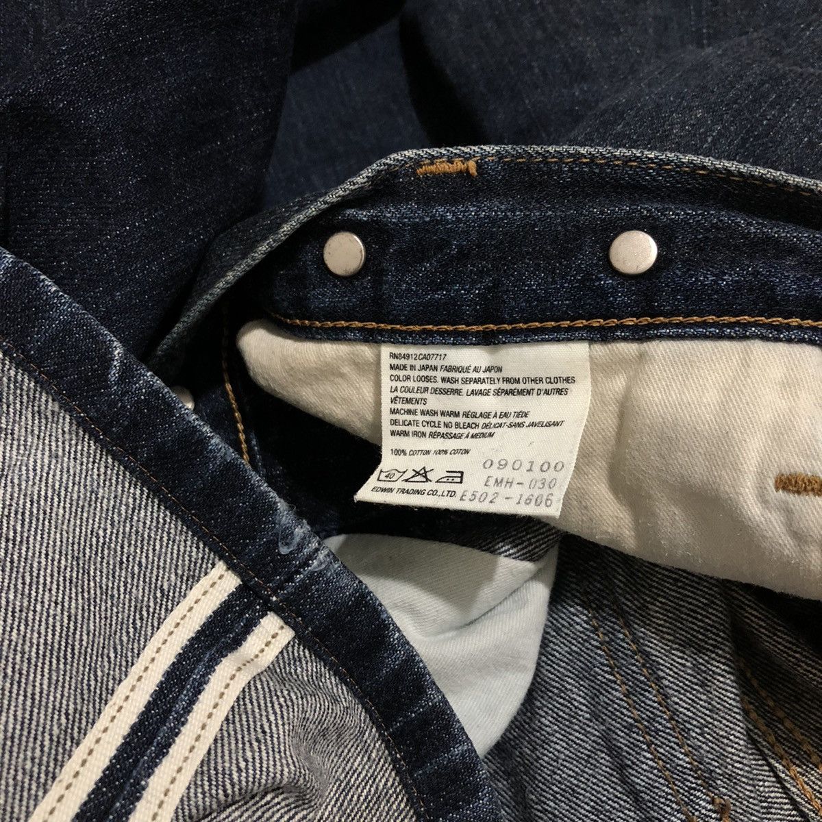 Margaret Howell Margaret Howell x Edwin Buckle Back Selvedge Denim Size US 28 / EU 44 - 11 Thumbnail