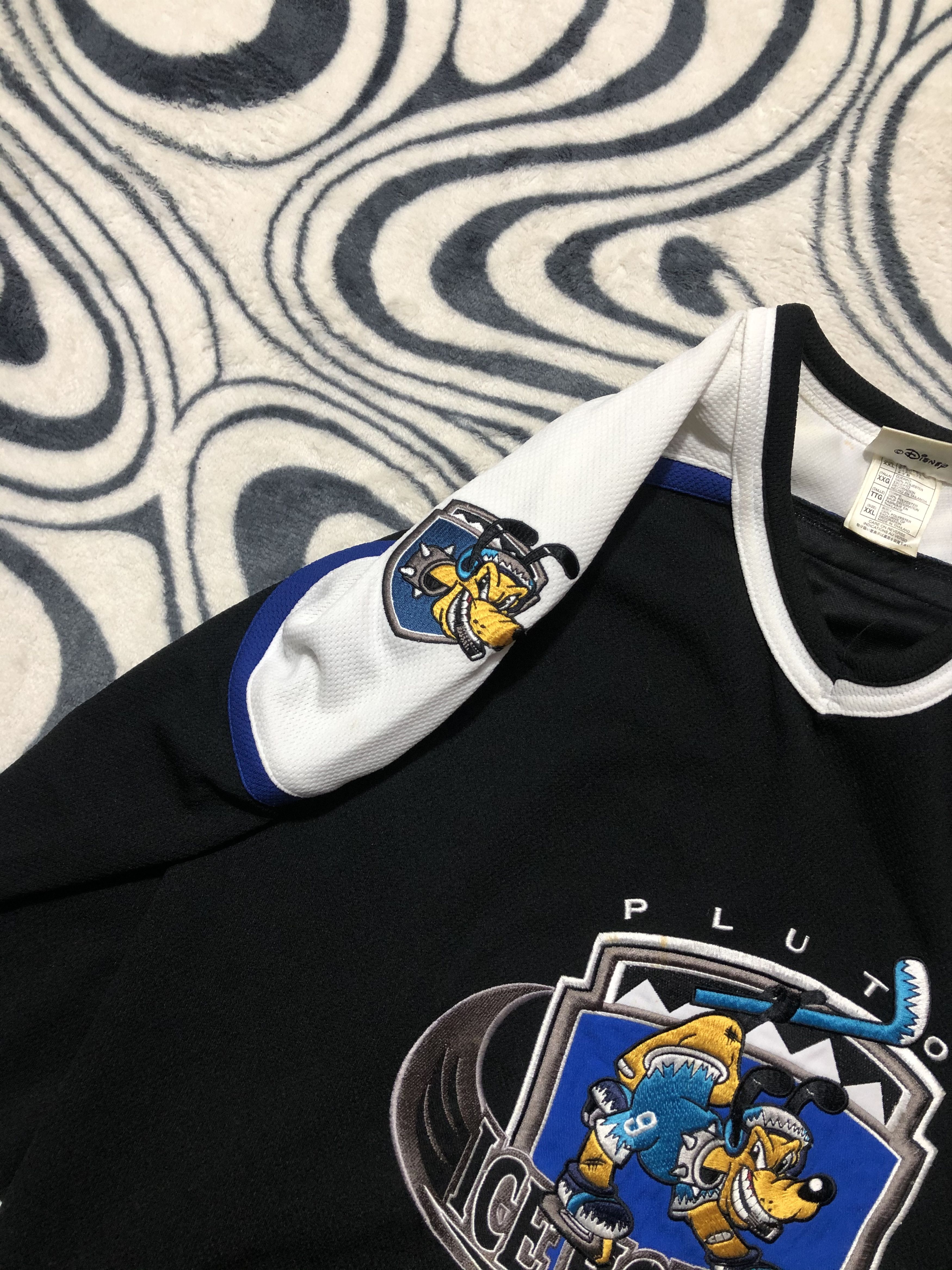 Disney Warner Bros Vintage Pluto K9 Jersey Hockey Size US XXL / EU 58 / 5 - 5 Thumbnail