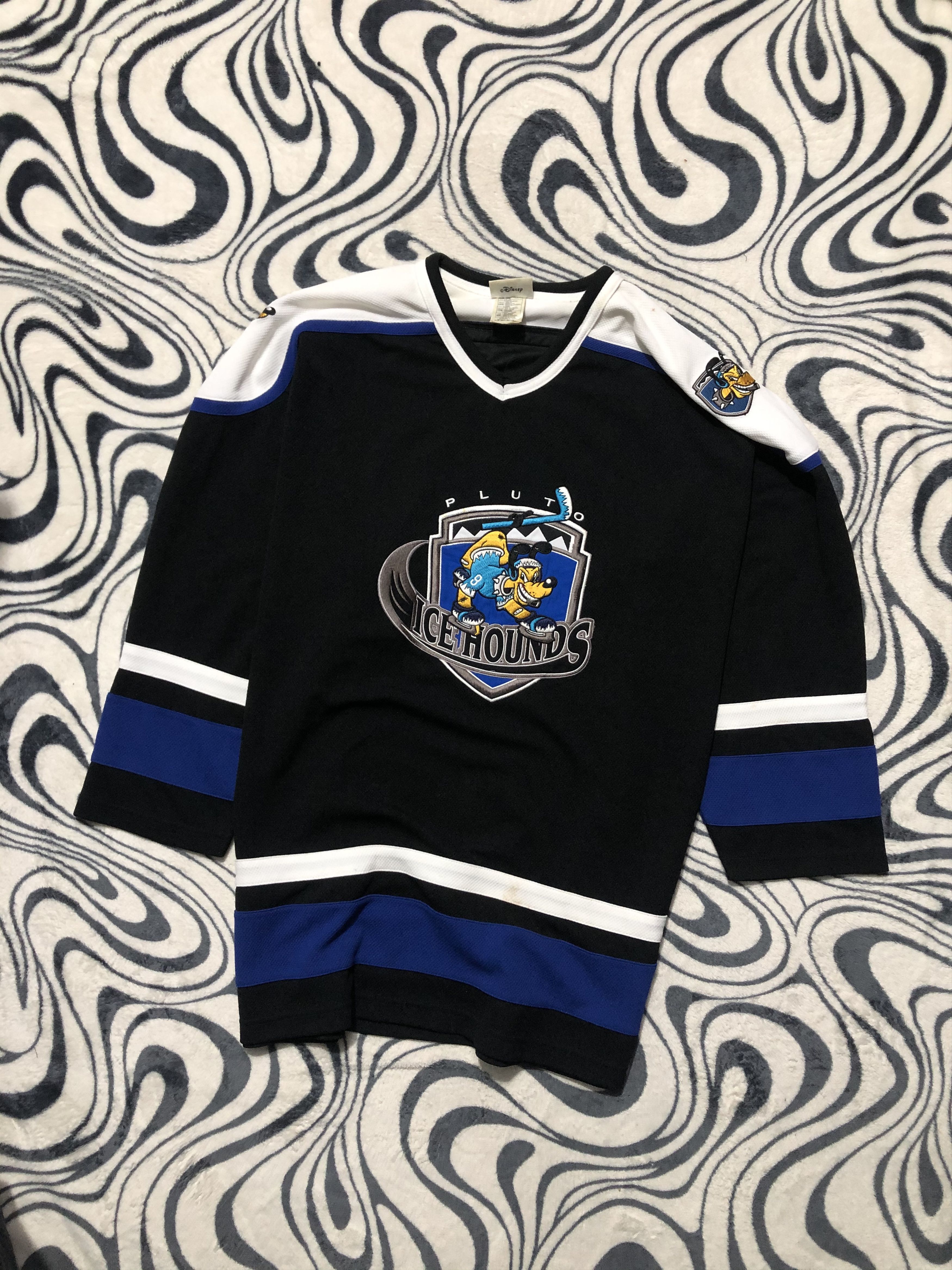 Disney Warner Bros Vintage Pluto K9 Jersey Hockey Size US XXL / EU 58 / 5 - 1 Thumbnail