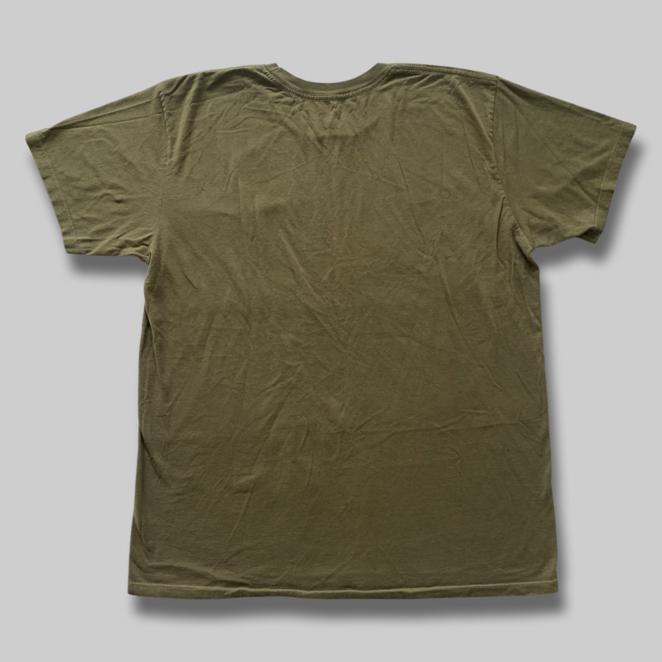 The Weeknd 2013 OFFICIAL ISSUE XO ARMY GREEN T-SHIRT TEE Size US L / EU 52-54 / 3 - 3 Thumbnail