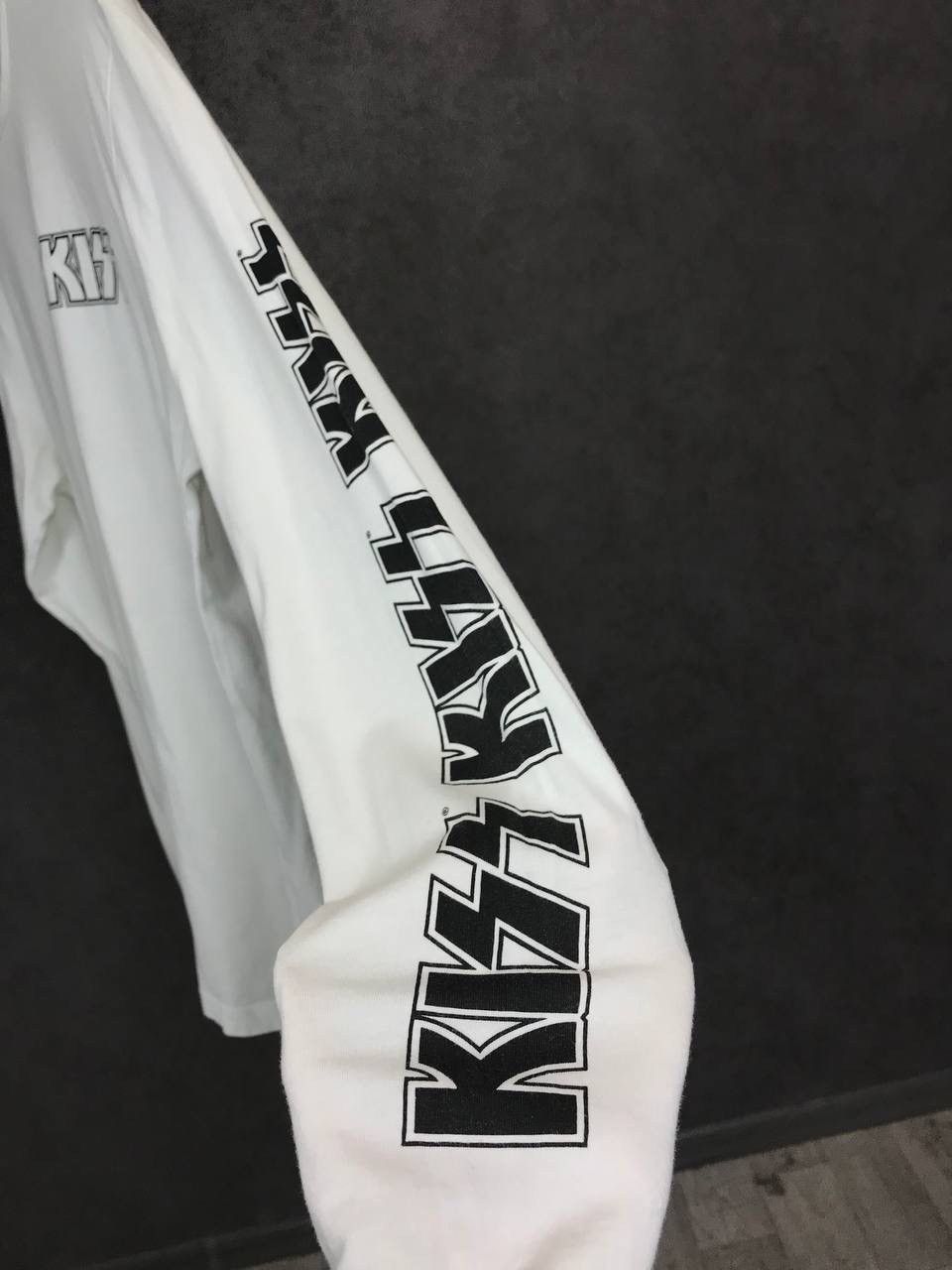 KISS Kiss rock band overprinted longsleeve Size US S / EU 44-46 / 1 - 6 Thumbnail
