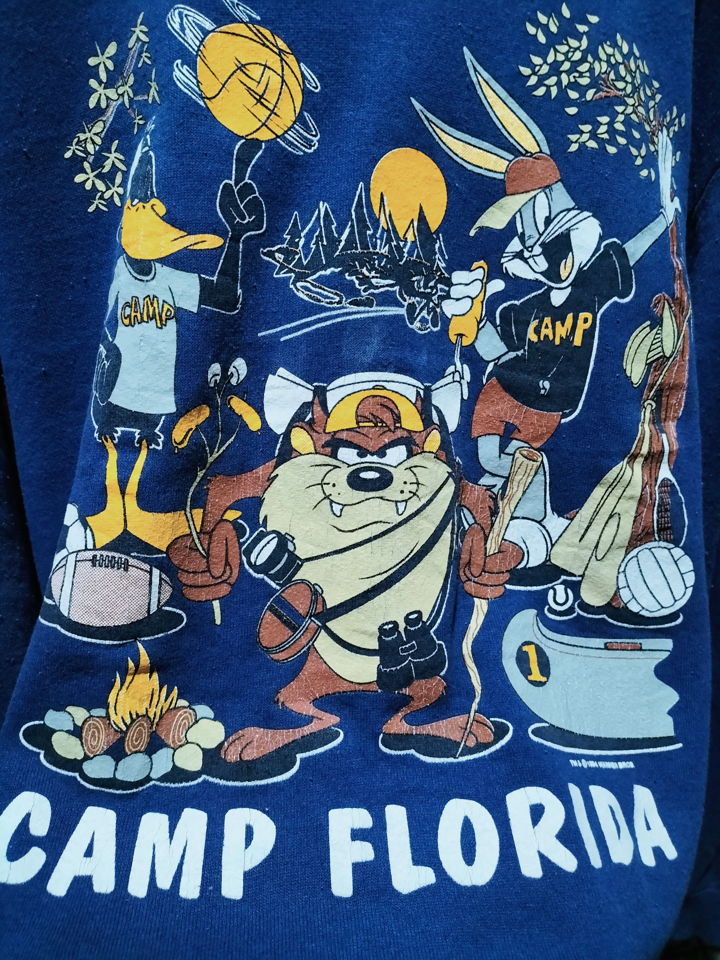 Cartoon Network Vintage 90s Looney Tunes Tazmania x Friends movies Size US M / EU 48-50 / 2 - 2 Thumbnail