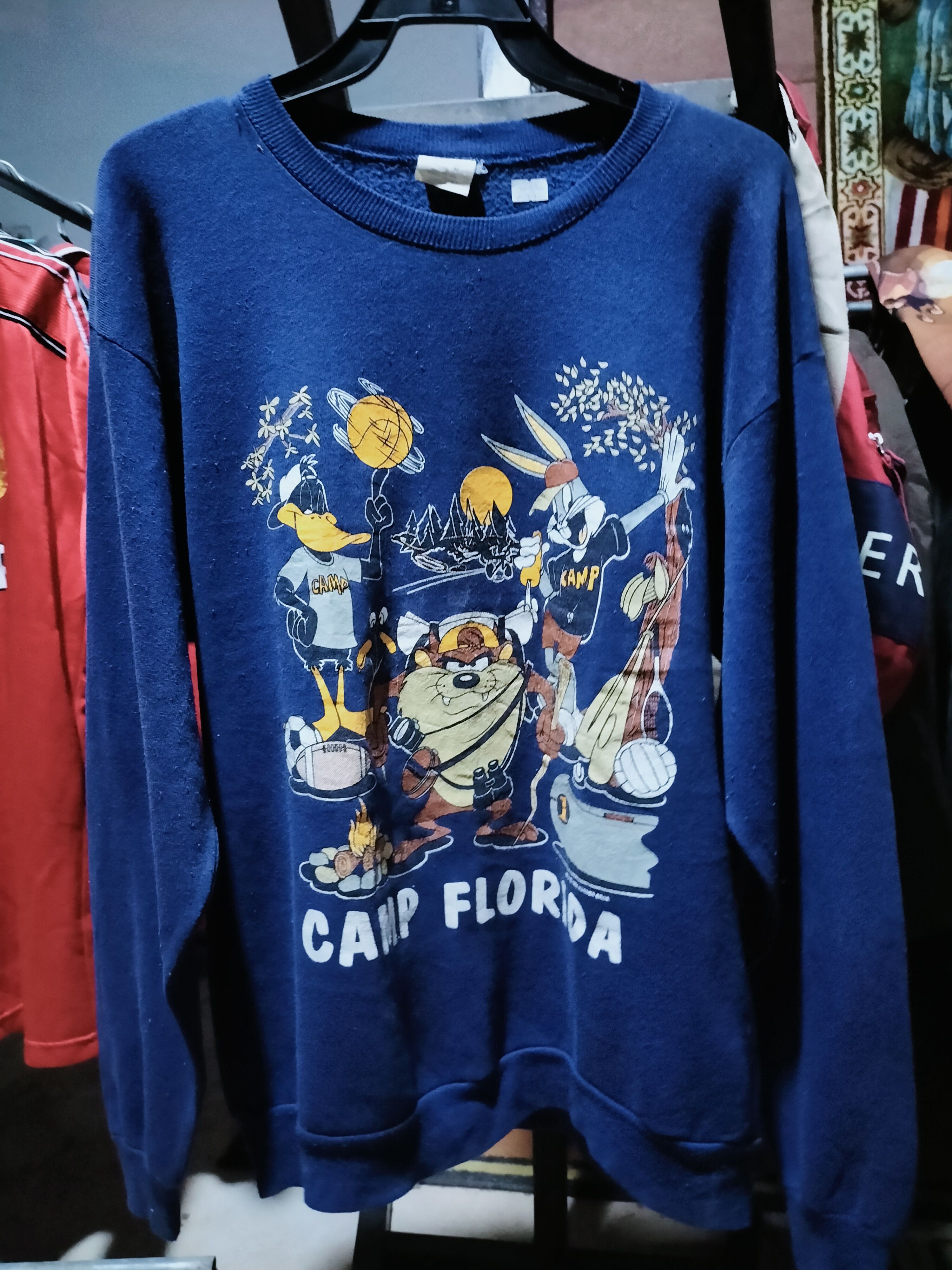 Cartoon Network Vintage 90s Looney Tunes Tazmania x Friends movies Size US M / EU 48-50 / 2 - 1 Thumbnail