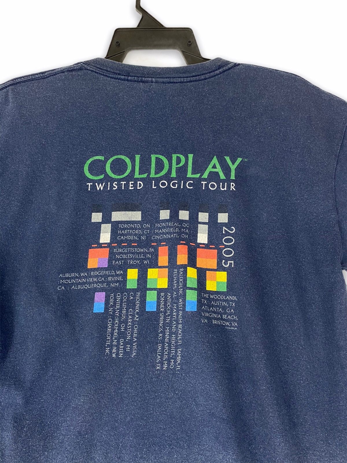Band Tees Vintage coldplay tour Size US M / EU 48-50 / 2 - 5 Thumbnail