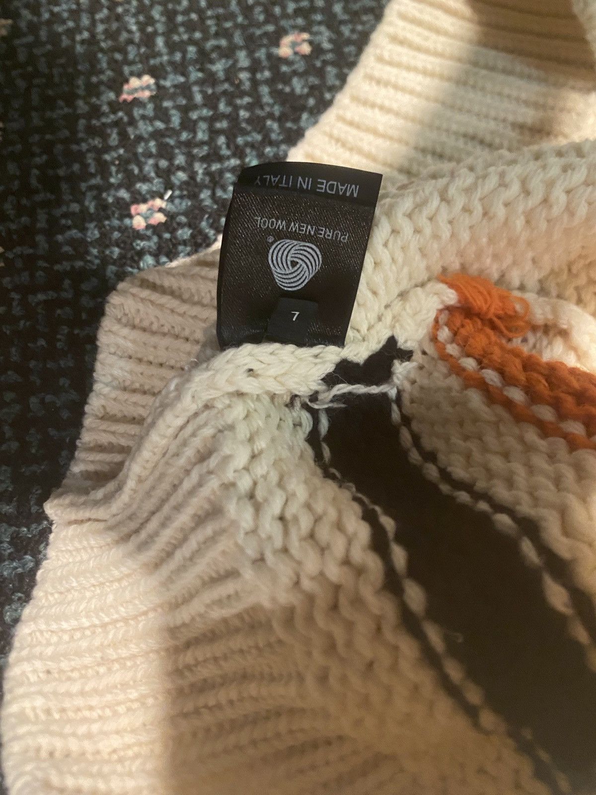 Raf Simons Raf simons white knit Size US M / EU 48-50 / 2 - 4 Thumbnail