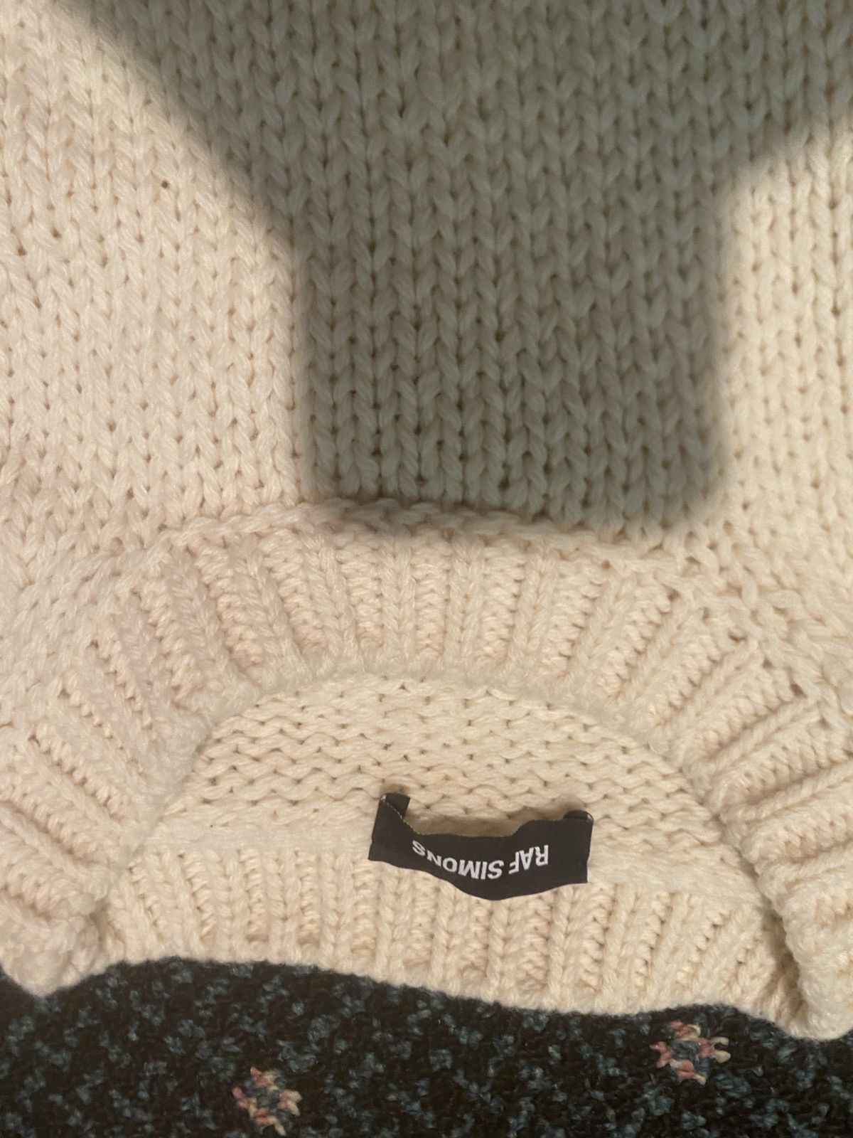 Raf Simons Raf simons white knit Size US M / EU 48-50 / 2 - 3 Thumbnail