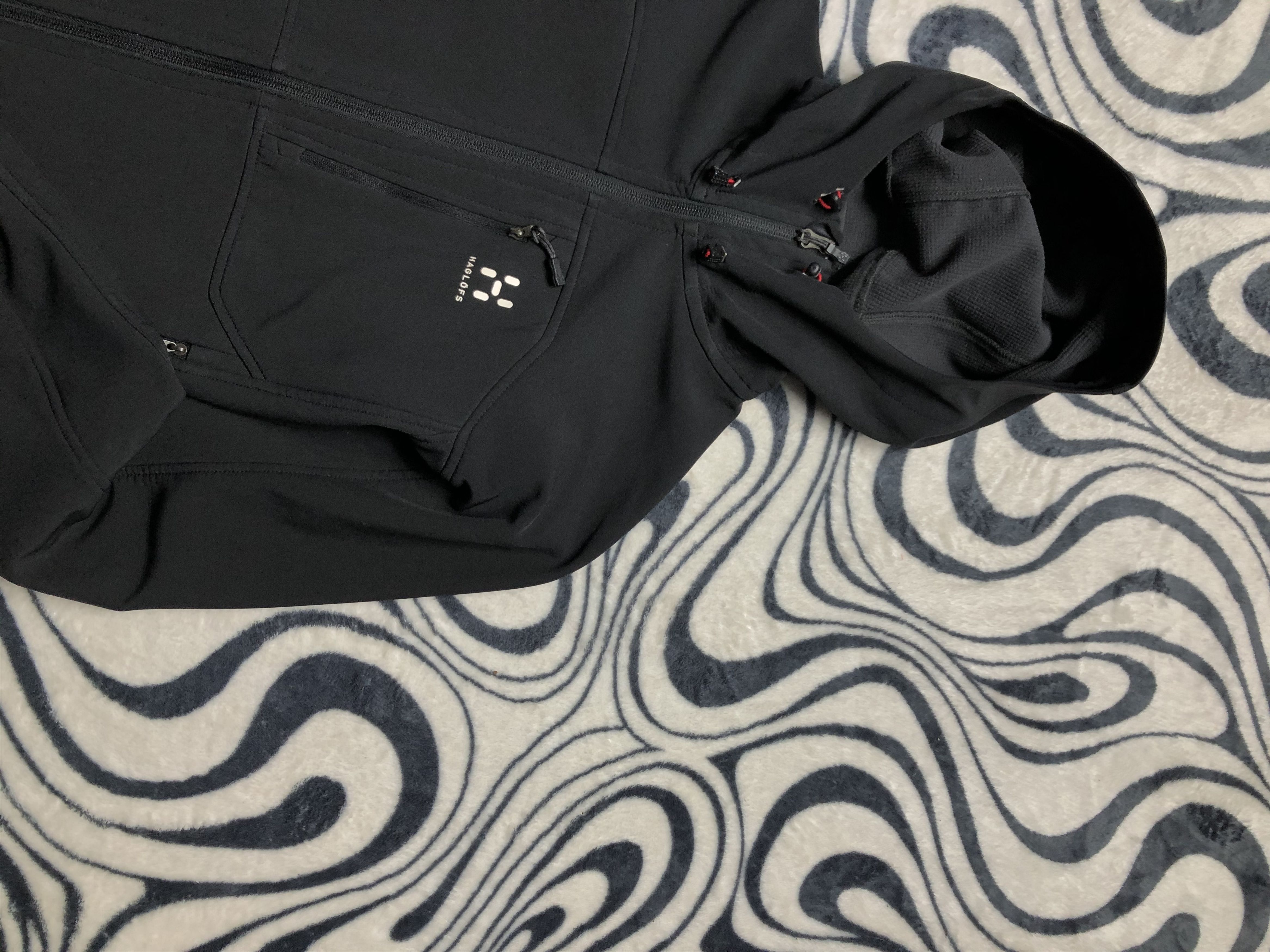 Haglofs × Vintage Haglofs Vintage Womens Softshell Jacket Size M / US 6-8 / IT 42-44 - 2 Thumbnail