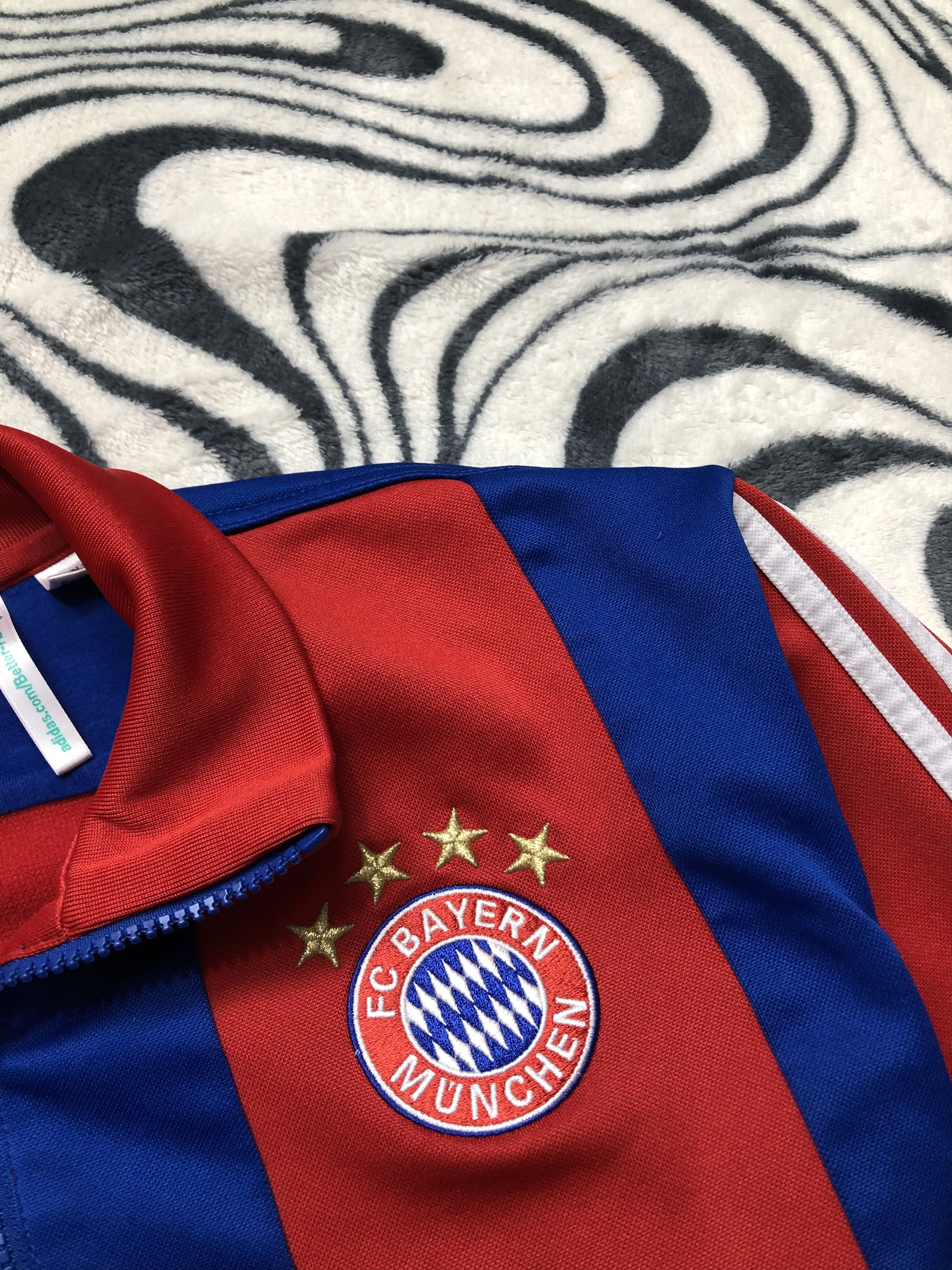 Adidas Adidas Bayern Vintage Munich Track Top Jacket Size US L / EU 52-54 / 3 - 5 Thumbnail