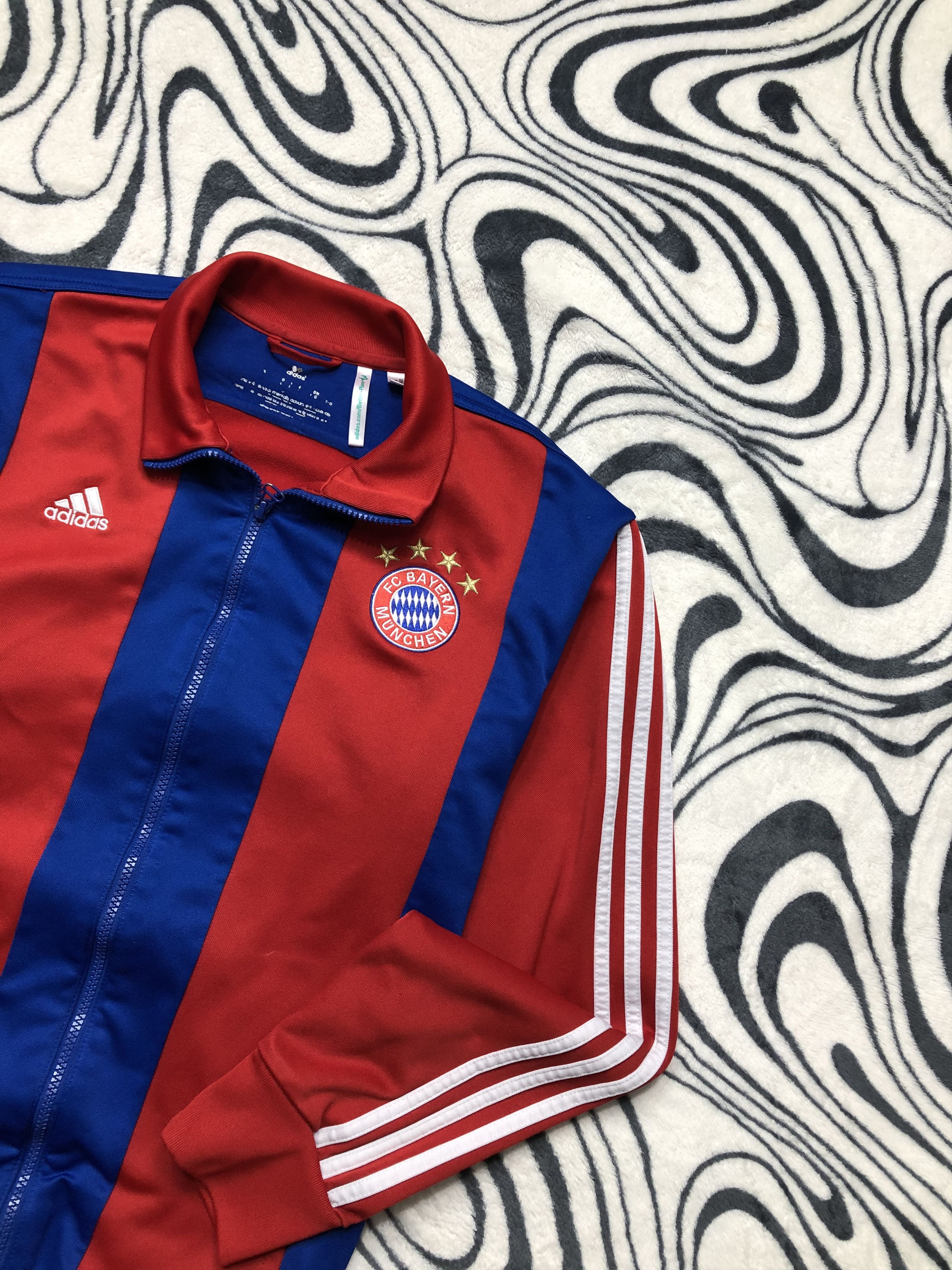 Adidas Adidas Bayern Vintage Munich Track Top Jacket Size US L / EU 52-54 / 3 - 2 Thumbnail