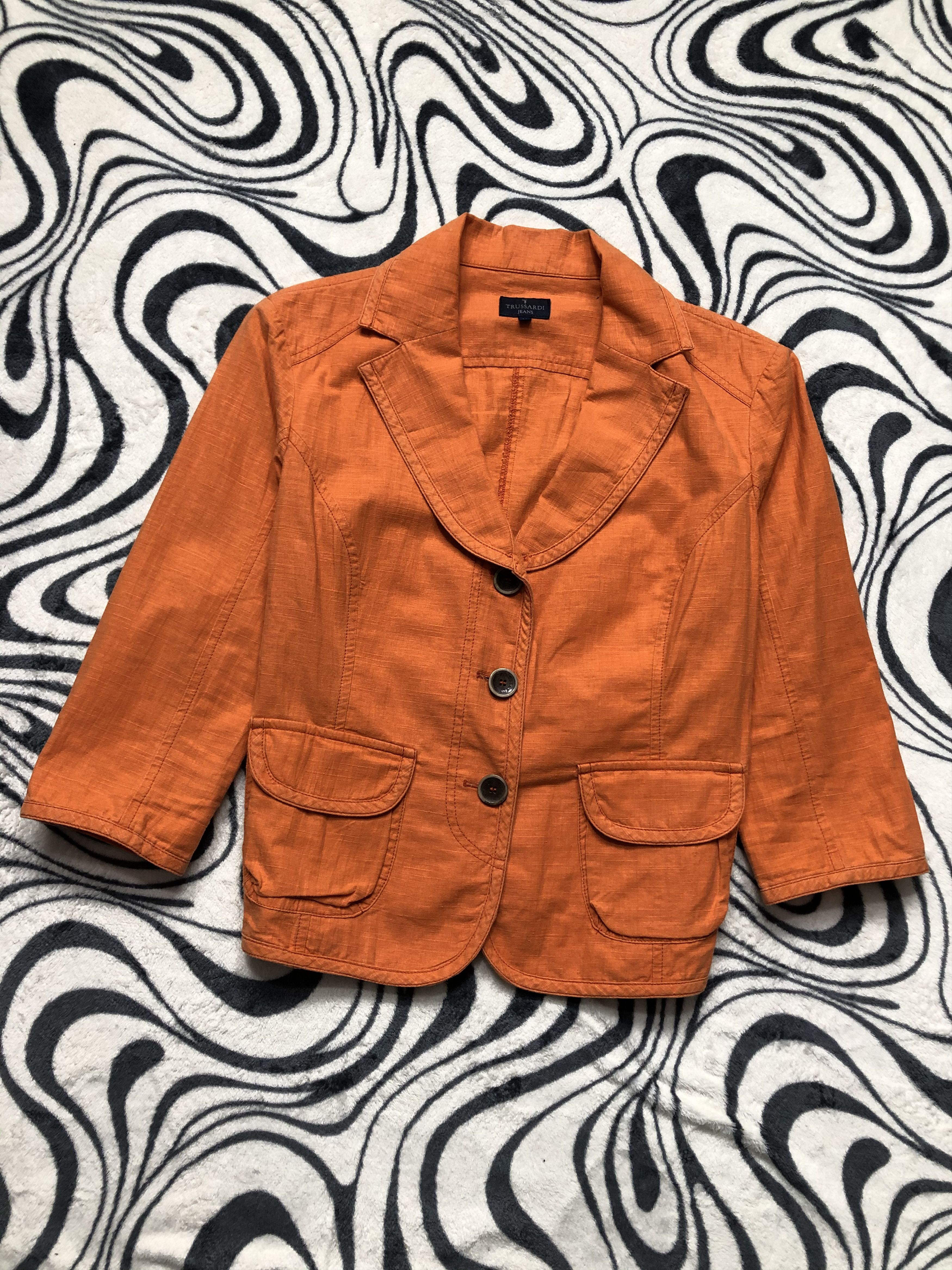 Trussardi Trussardi Vintage Womens Blazer Jacket Size M / US 6-8 / IT 42-44 - 1 Thumbnail