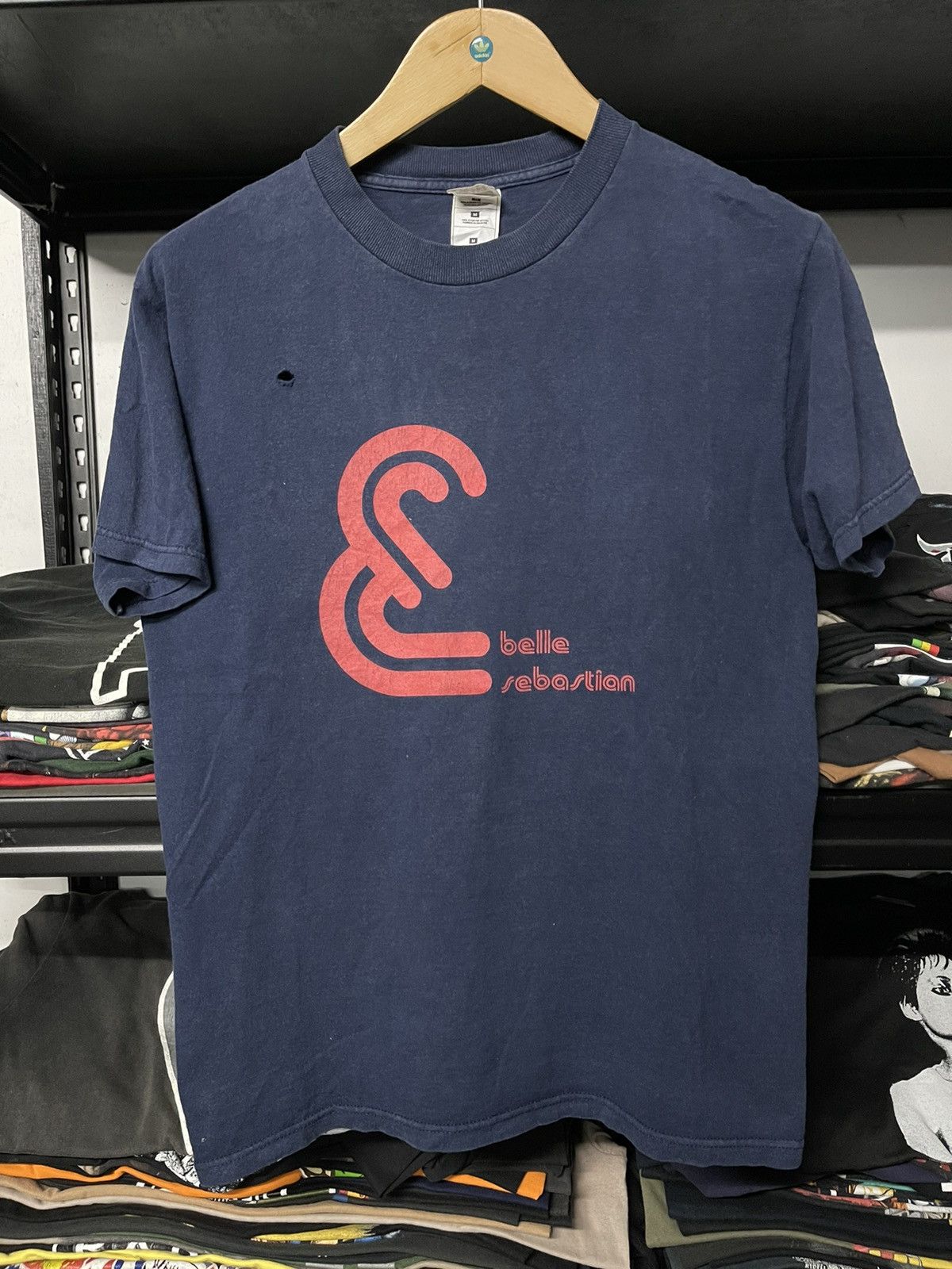 Band Tees × Vintage Vintage 90s Belle Sebastien Faded Tees Size US M / EU 48-50 / 2 - 1 Thumbnail