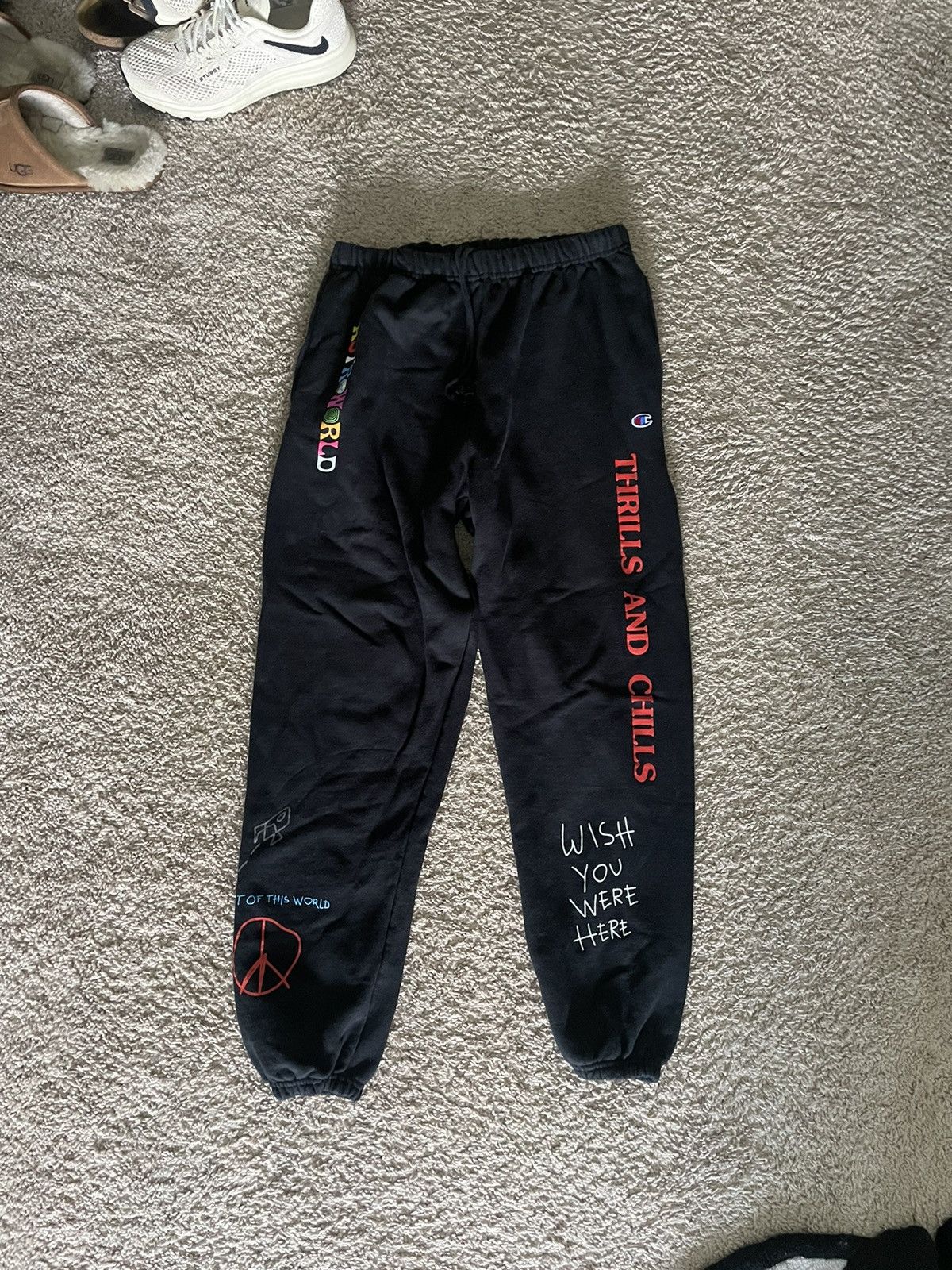 Sweatpants Pantaloni Astroworld Astroworld Champion Sweatpants
