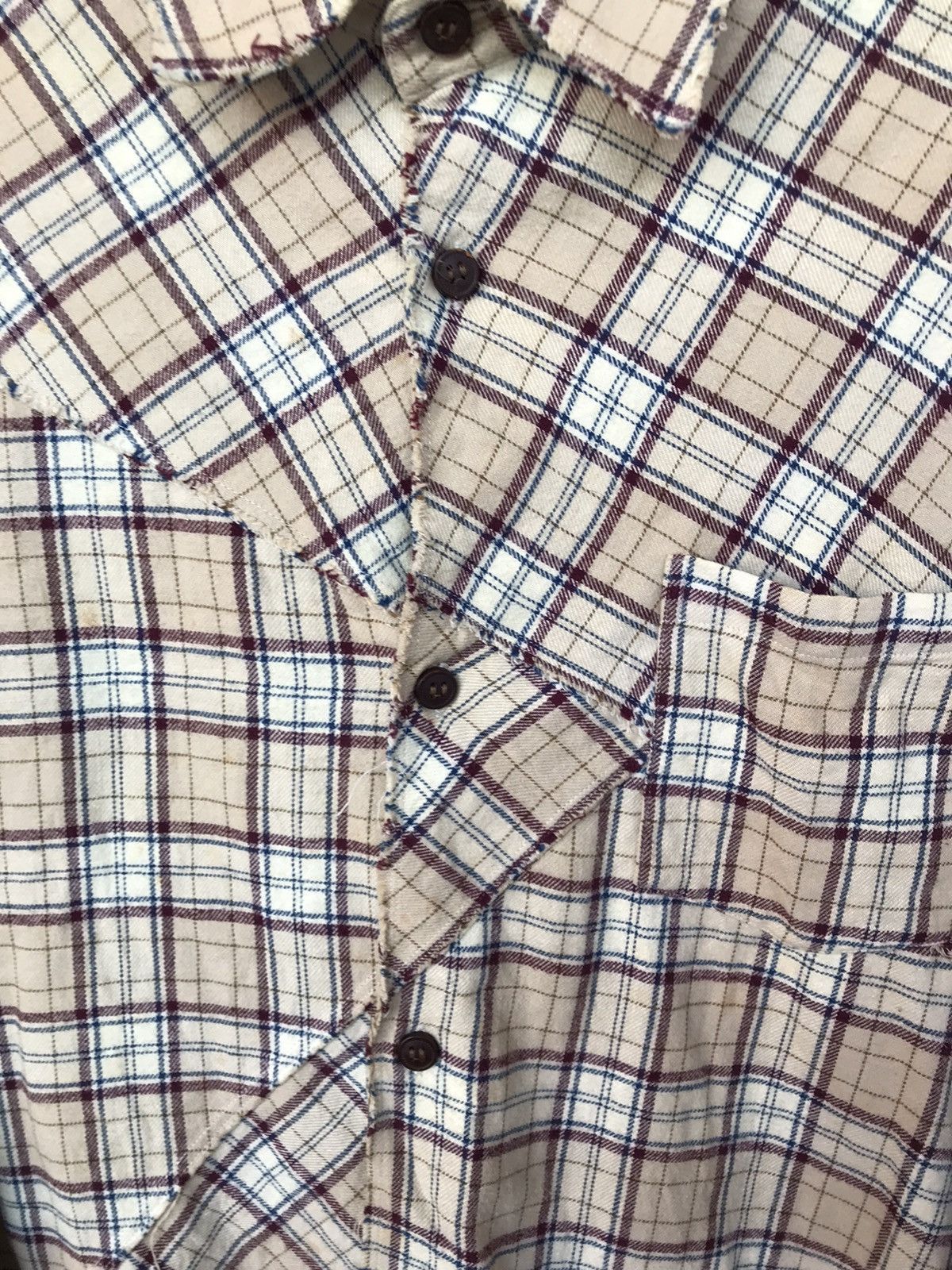 Comme Ca Ism × Flannel × Japanese Brand Vintage Comme Ca Du Mode Long Sleeve Button Up Size US M / EU 48-50 / 2 - 3 Thumbnail