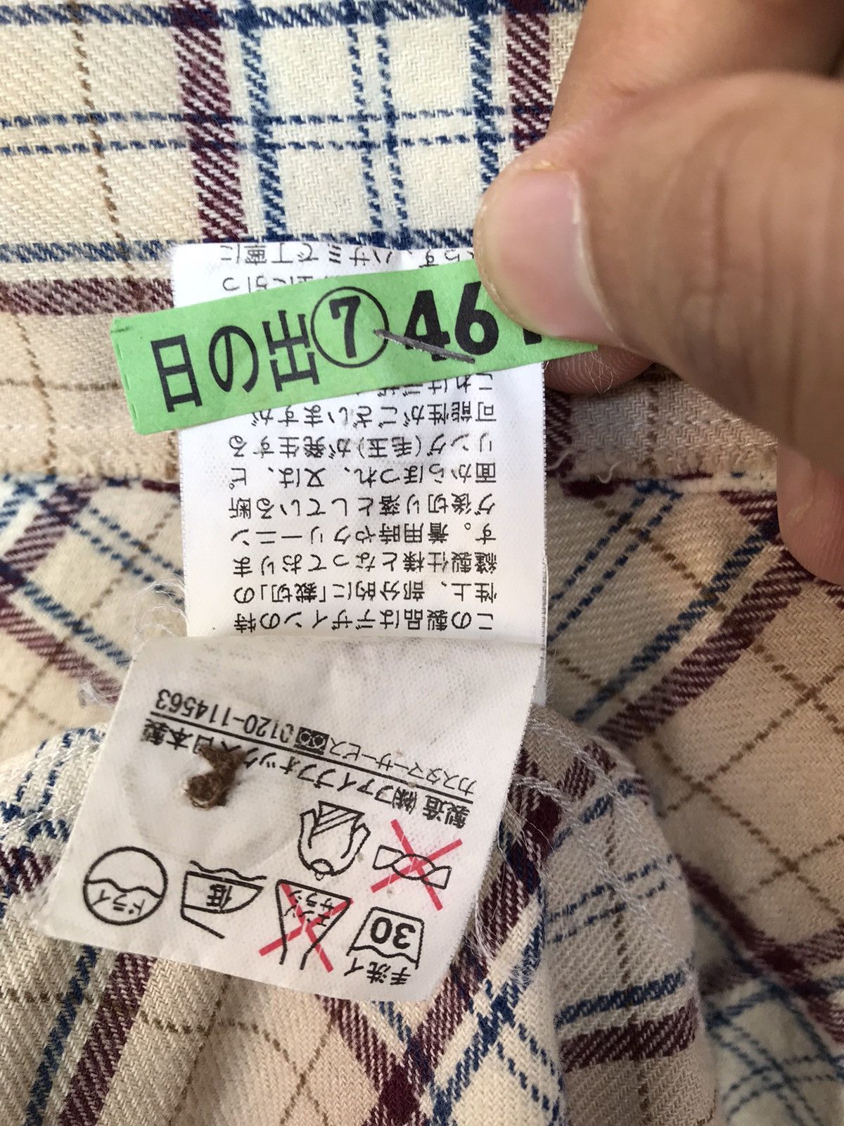 Comme Ca Ism × Flannel × Japanese Brand Vintage Comme Ca Du Mode Long Sleeve Button Up Size US M / EU 48-50 / 2 - 7 Thumbnail