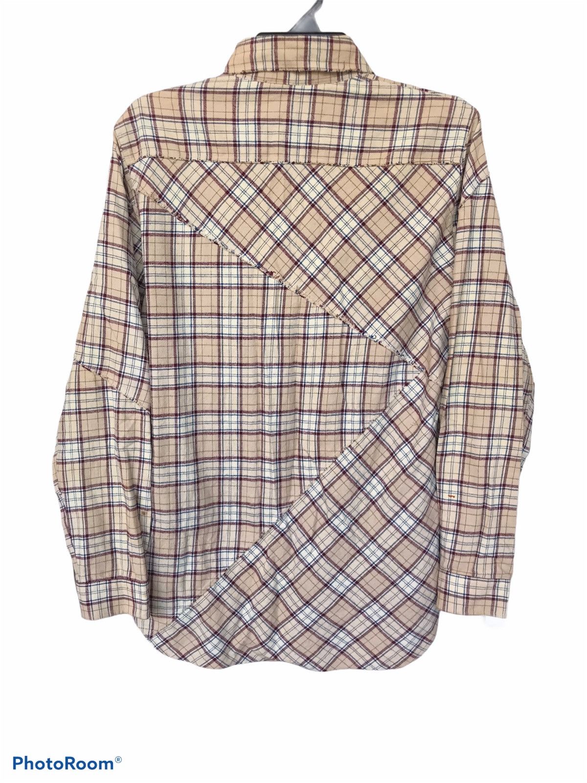Comme Ca Ism × Flannel × Japanese Brand Vintage Comme Ca Du Mode Long Sleeve Button Up Size US M / EU 48-50 / 2 - 2 Thumbnail