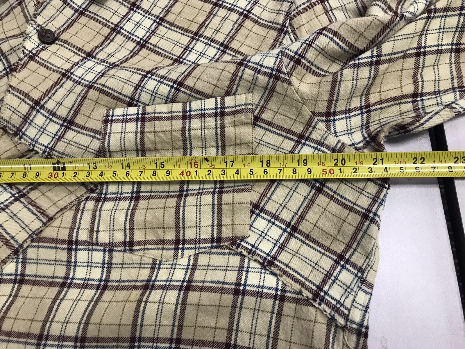 Comme Ca Ism × Flannel × Japanese Brand Vintage Comme Ca Du Mode Long Sleeve Button Up Size US M / EU 48-50 / 2 - 10 Thumbnail