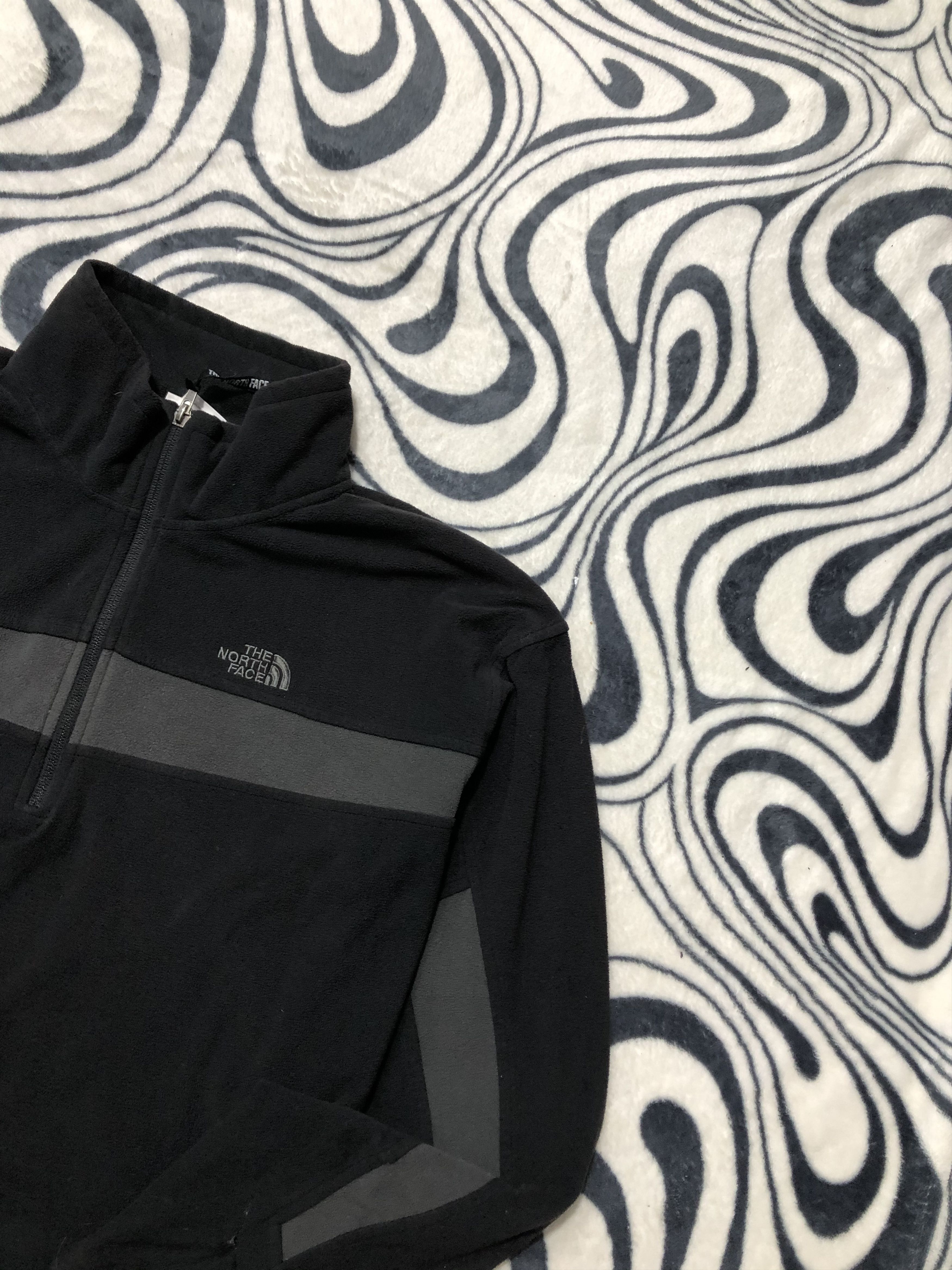 The North Face The North Face Vintage Mens 1\4 Zip Fleece Jacket Size US XL / EU 56 / 4 - 2 Thumbnail