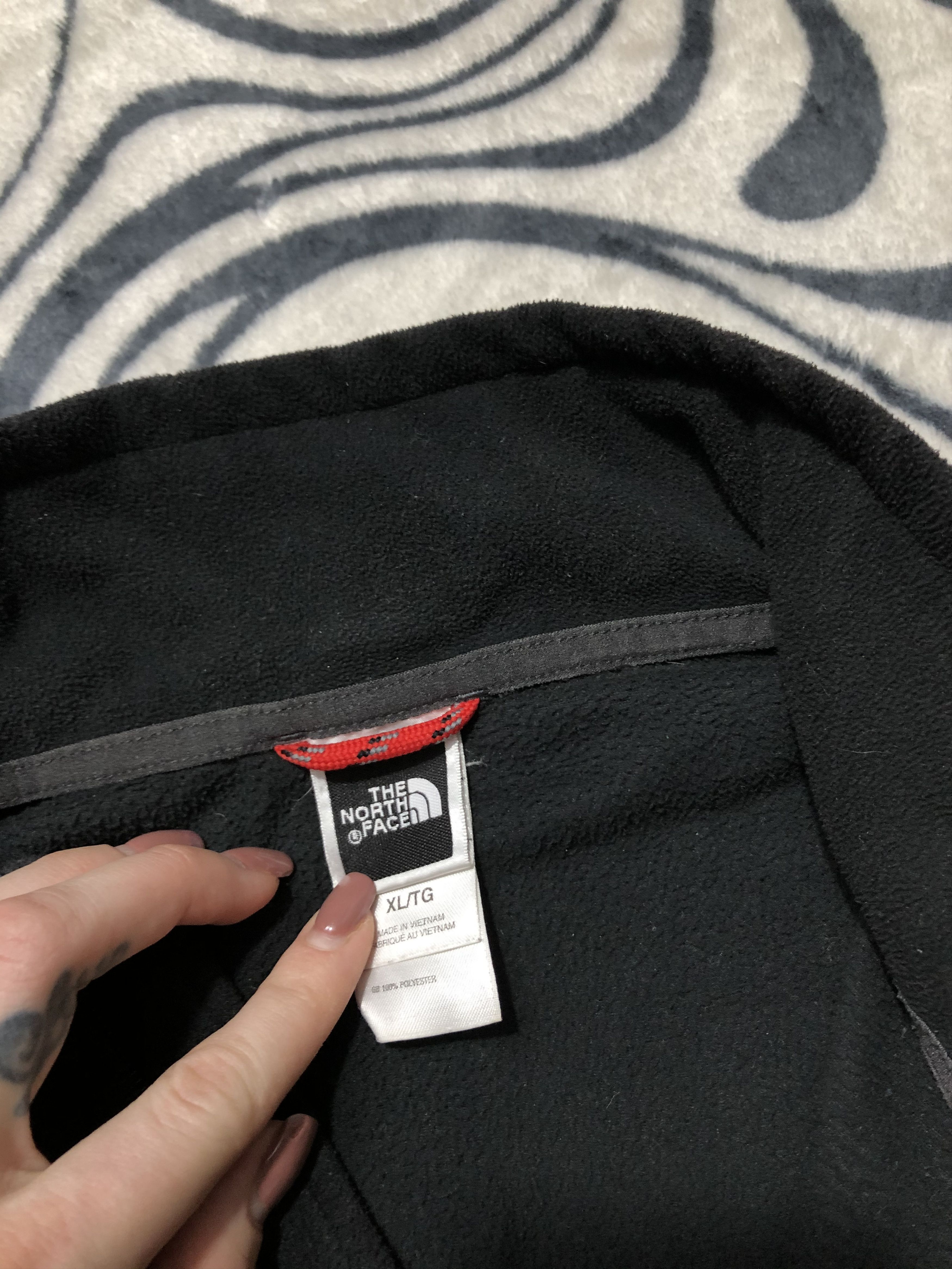 The North Face The North Face Vintage Mens 1\4 Zip Fleece Jacket Size US XL / EU 56 / 4 - 5 Thumbnail